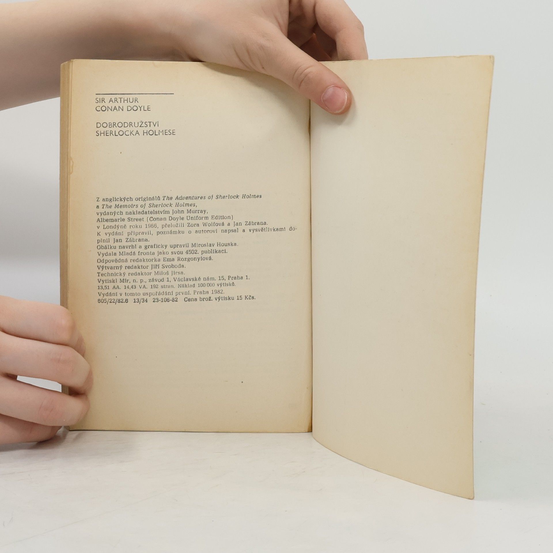Arthur Conan Doyle Dobrodružství Sherlocka Holmese