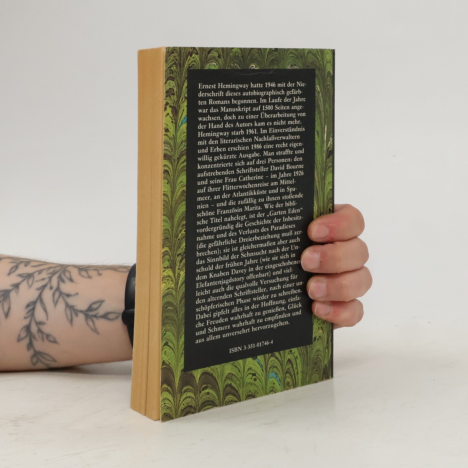 Ernest Hemingway Der Garten Eden
