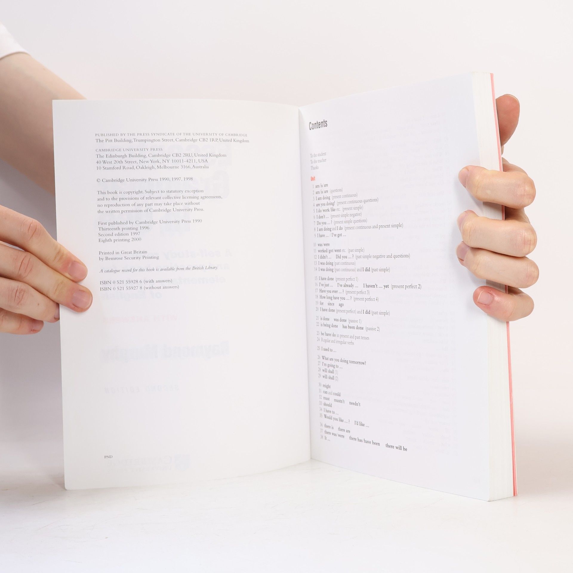 Raymond Murphy Essential Grammar in Use With Answers
