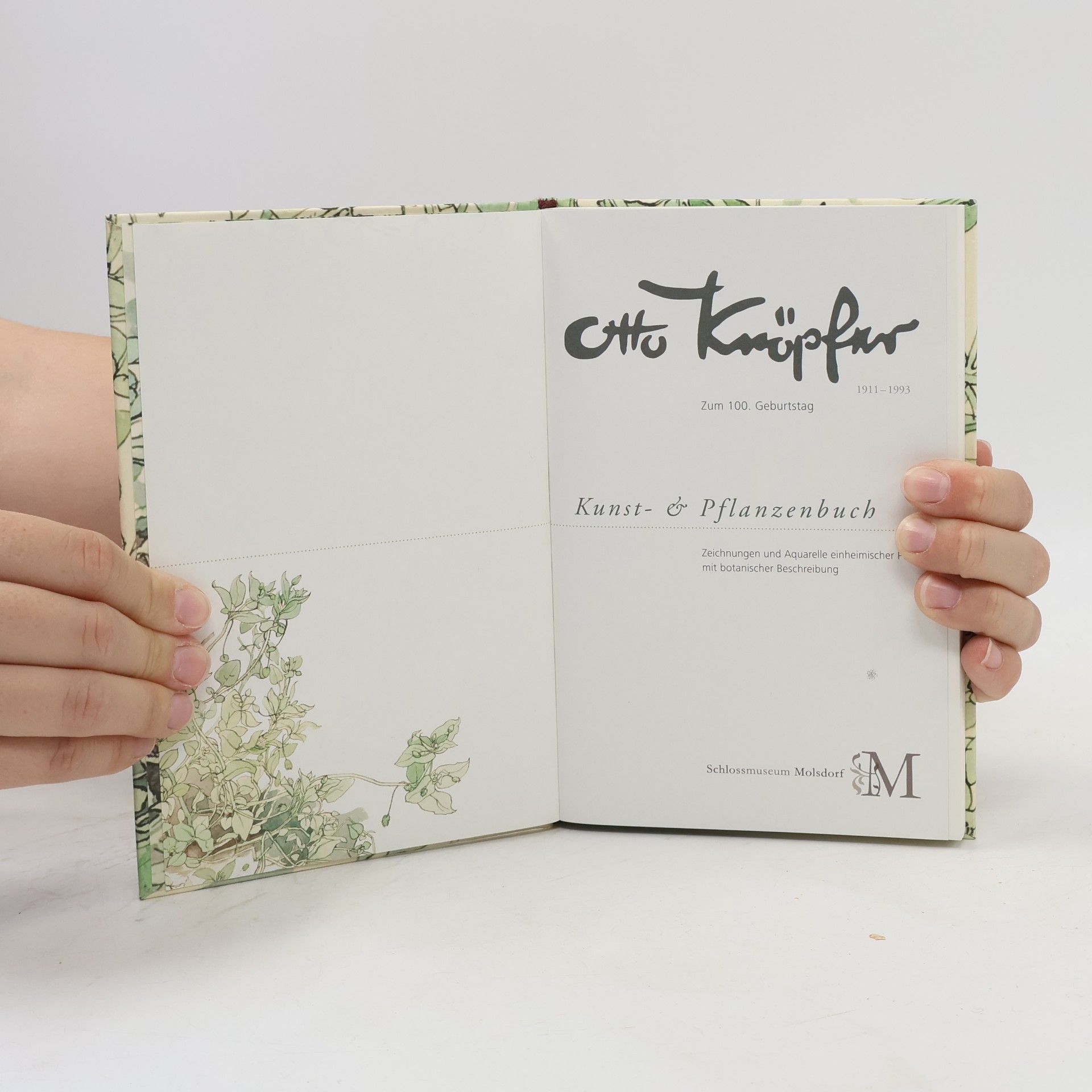 Otto Knöpfer Kunst- & Pflanzenbuch