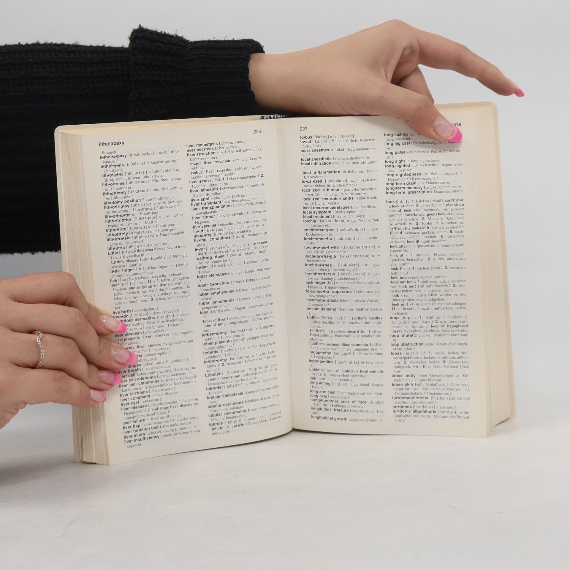 Peter Reuter Pocket dictionary of medicine