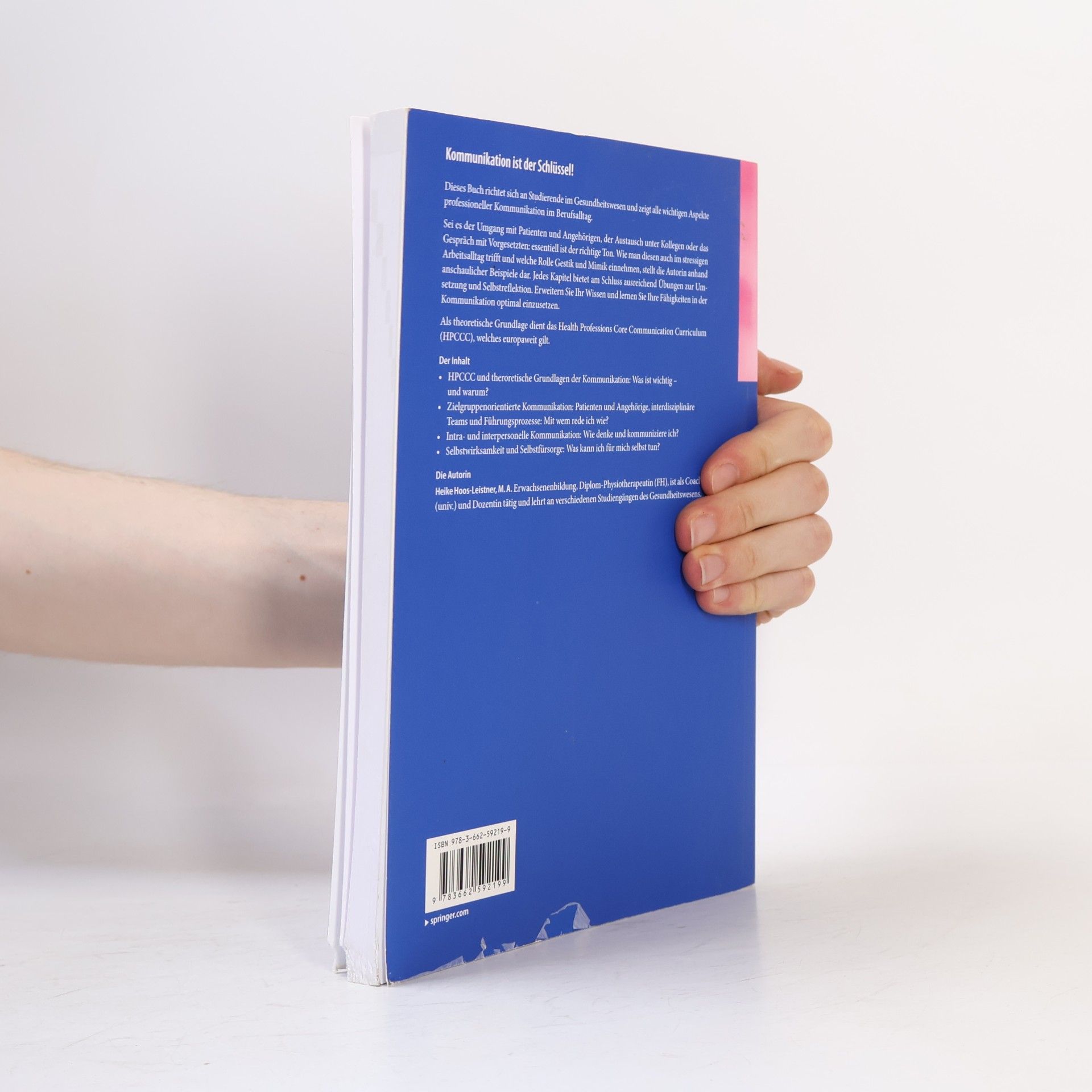 Heike Hoos-Leistner Studium Pflege, Therapie, Gesundheit: Kommunikation im Gesundheitswesen