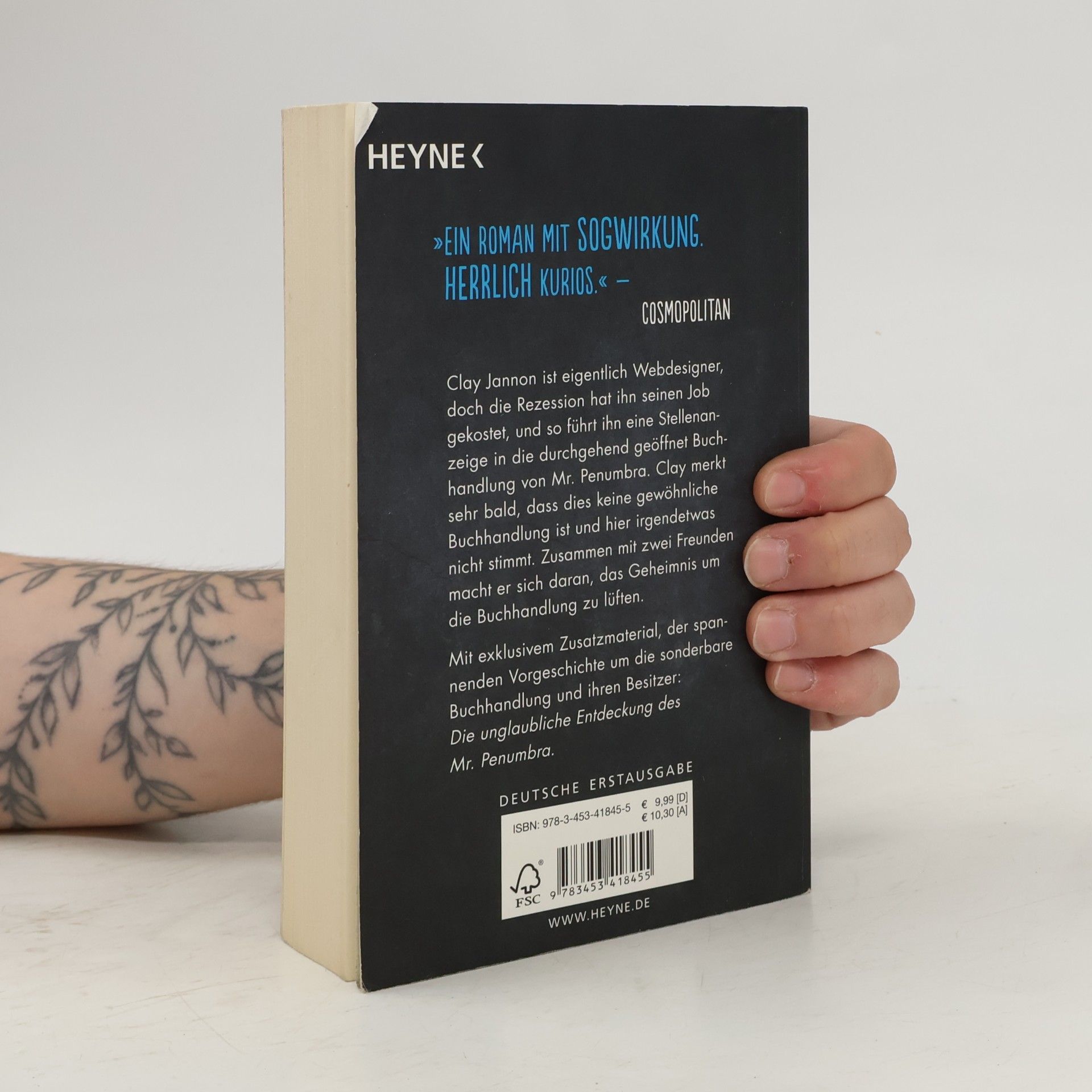 Robin Sloan Die sonderbare Buchhandlung des Mr. Penumbra