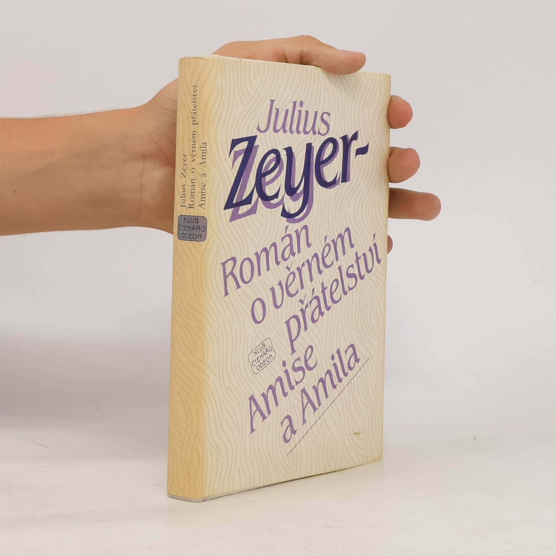Julius Zeyer Román o věrném přátelství Amise a Amila