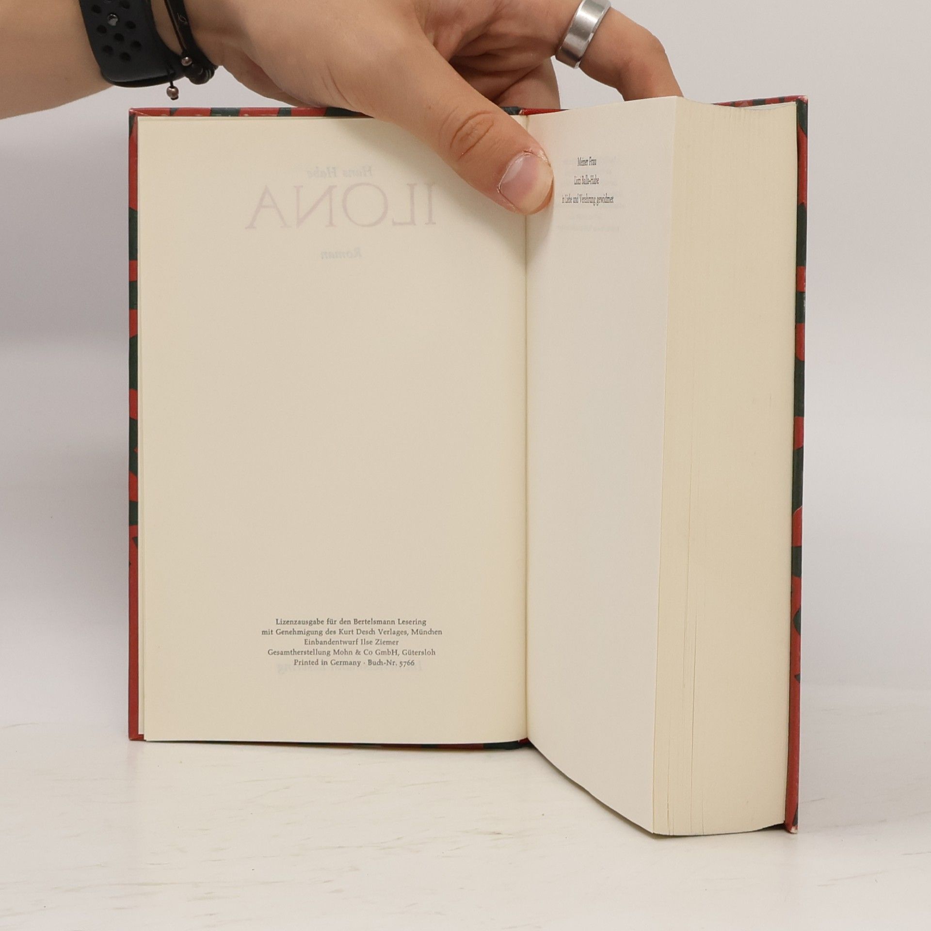 Hans Habe Ilona