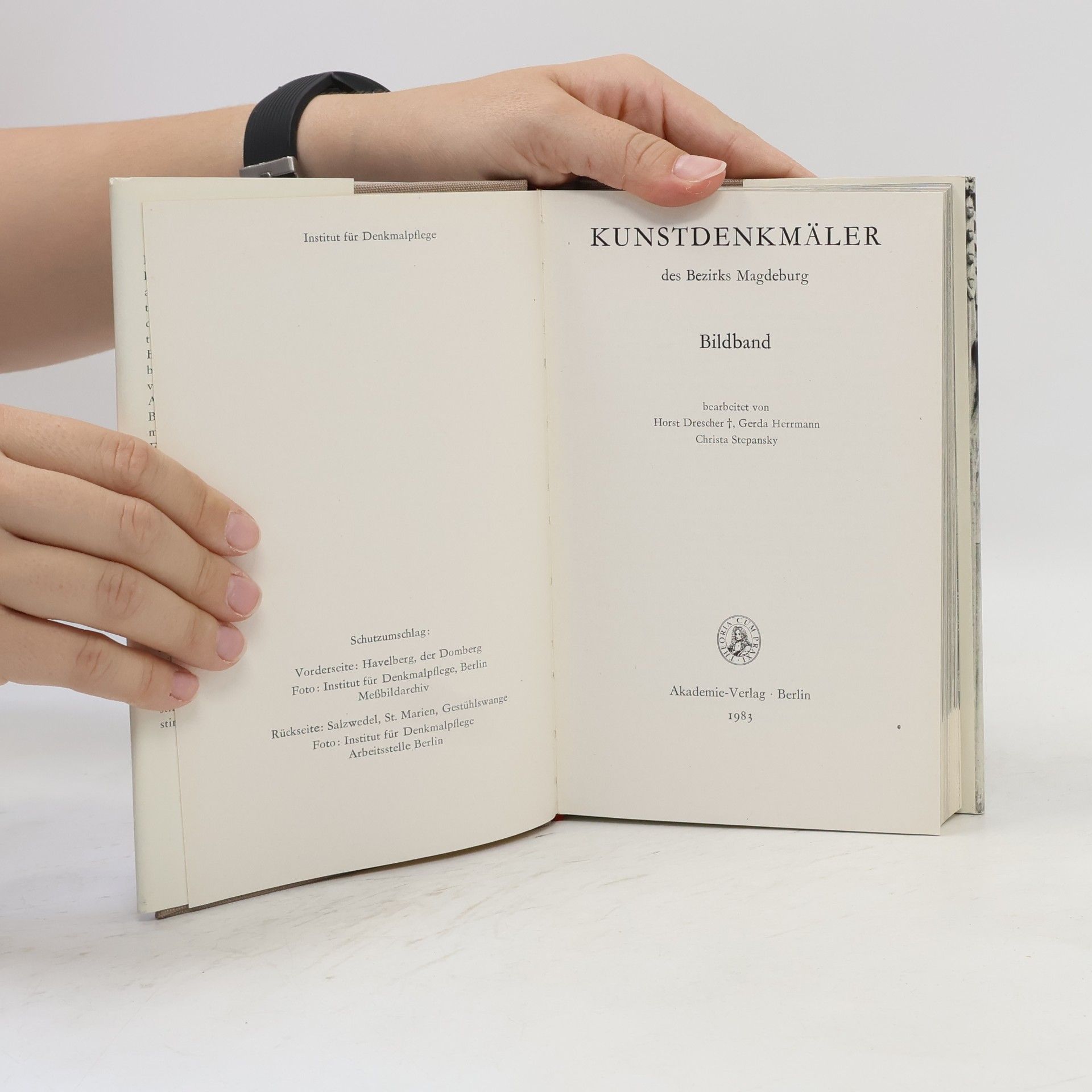 Various authors Kunstdenkmäler der Bezirke Magdenburg