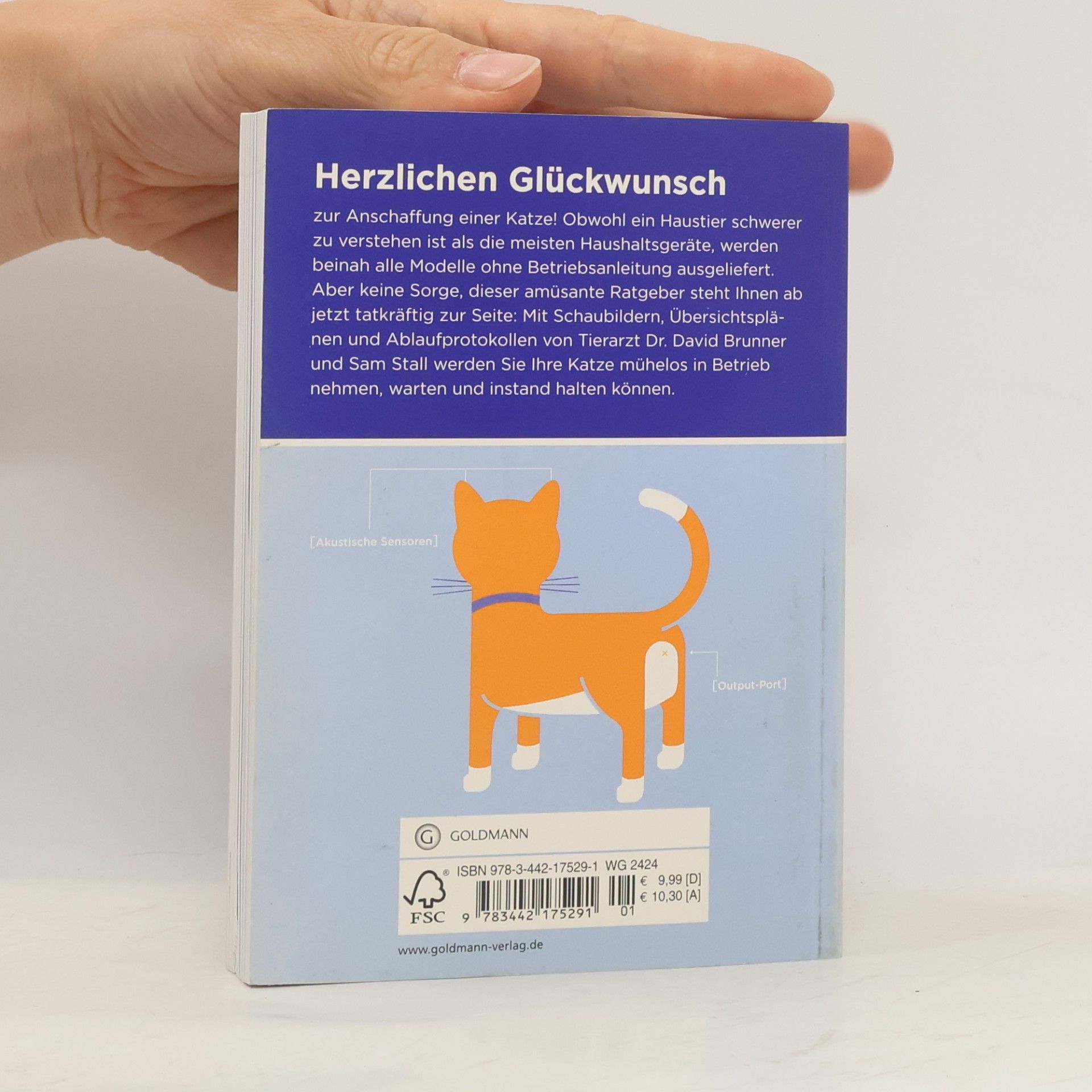 David Brunner Katze - Betriebsanleitung