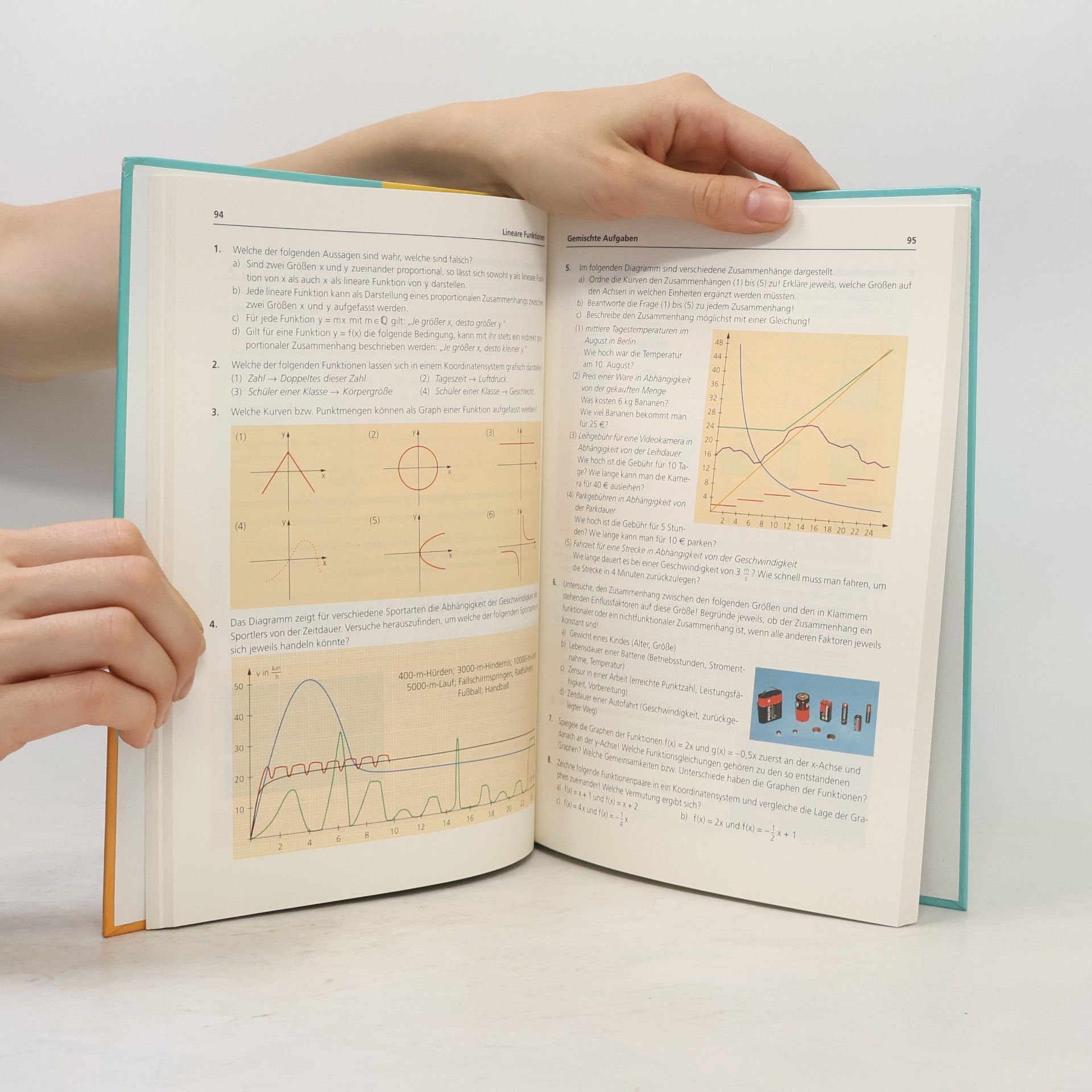 Uwe Bahro Mathematik, Ausgabe Mecklenburg-Vorpommern, EURO, Lehrbuch, Klasse 8, Gymnasium