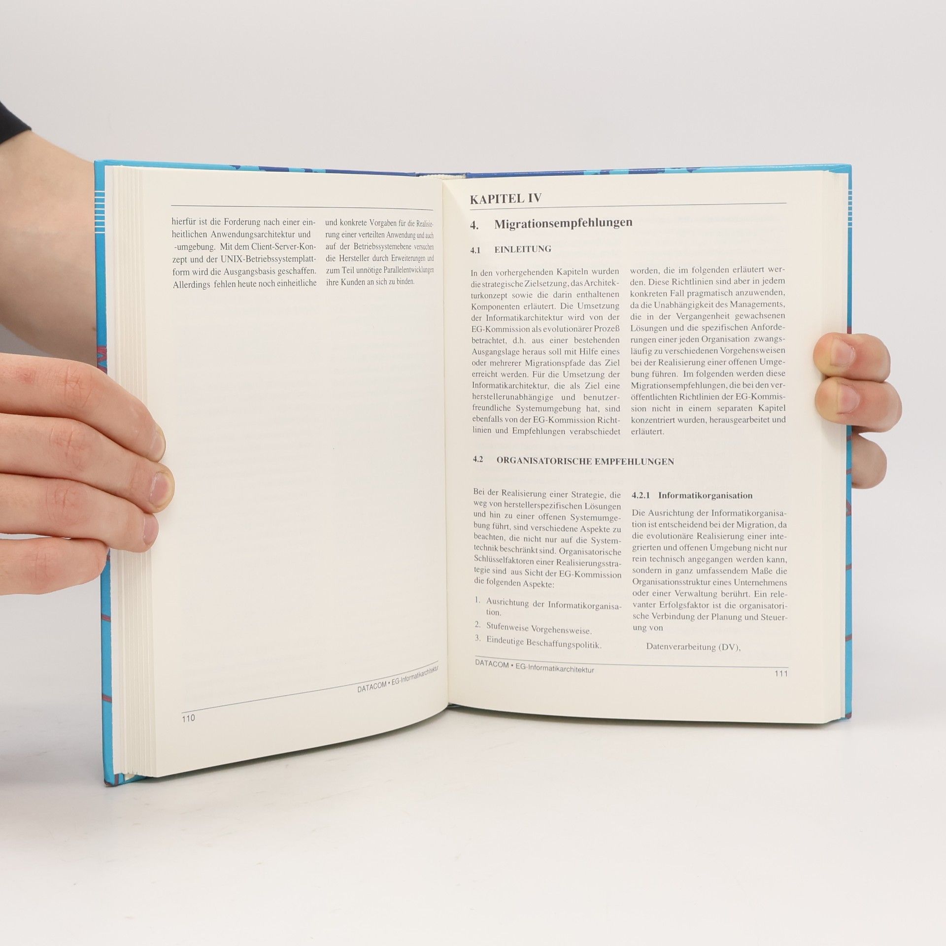 Walter Gora Informatikarchitektur für Europa
