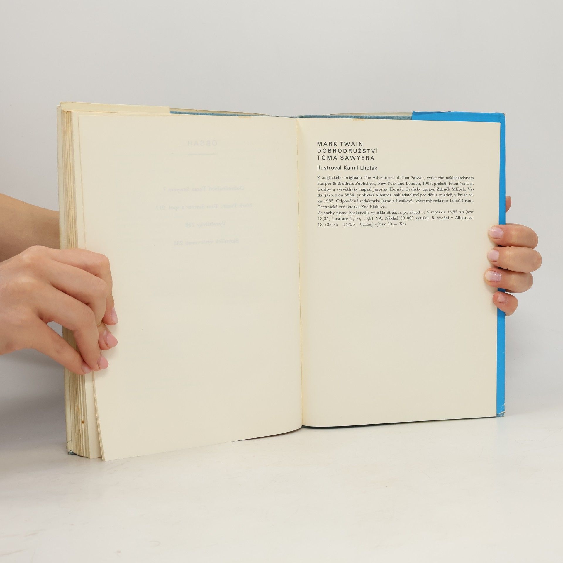 Mark Twain Dobrodružství Toma Sawyera