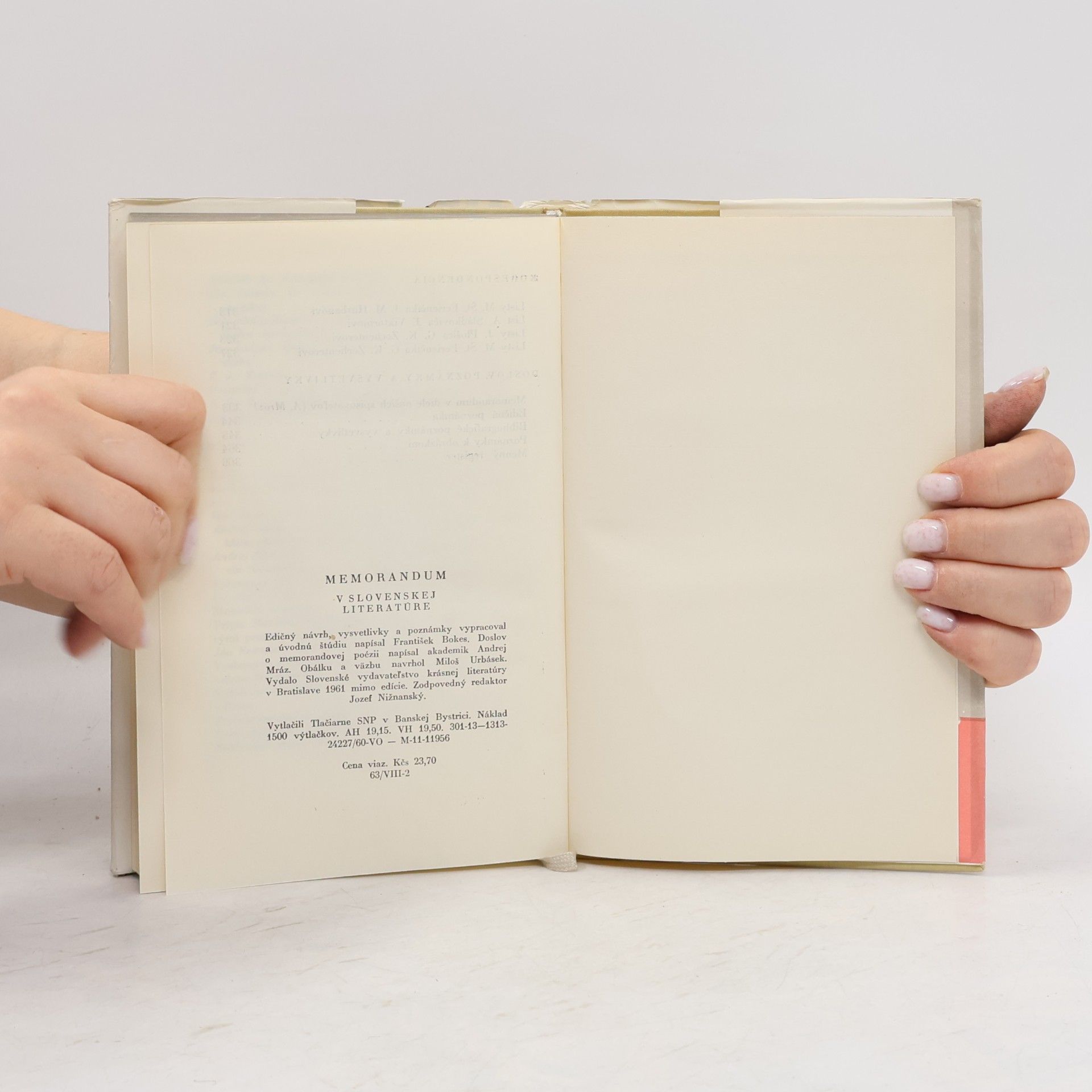 Auteurscollectief Memorandum v slovenskej literatúre