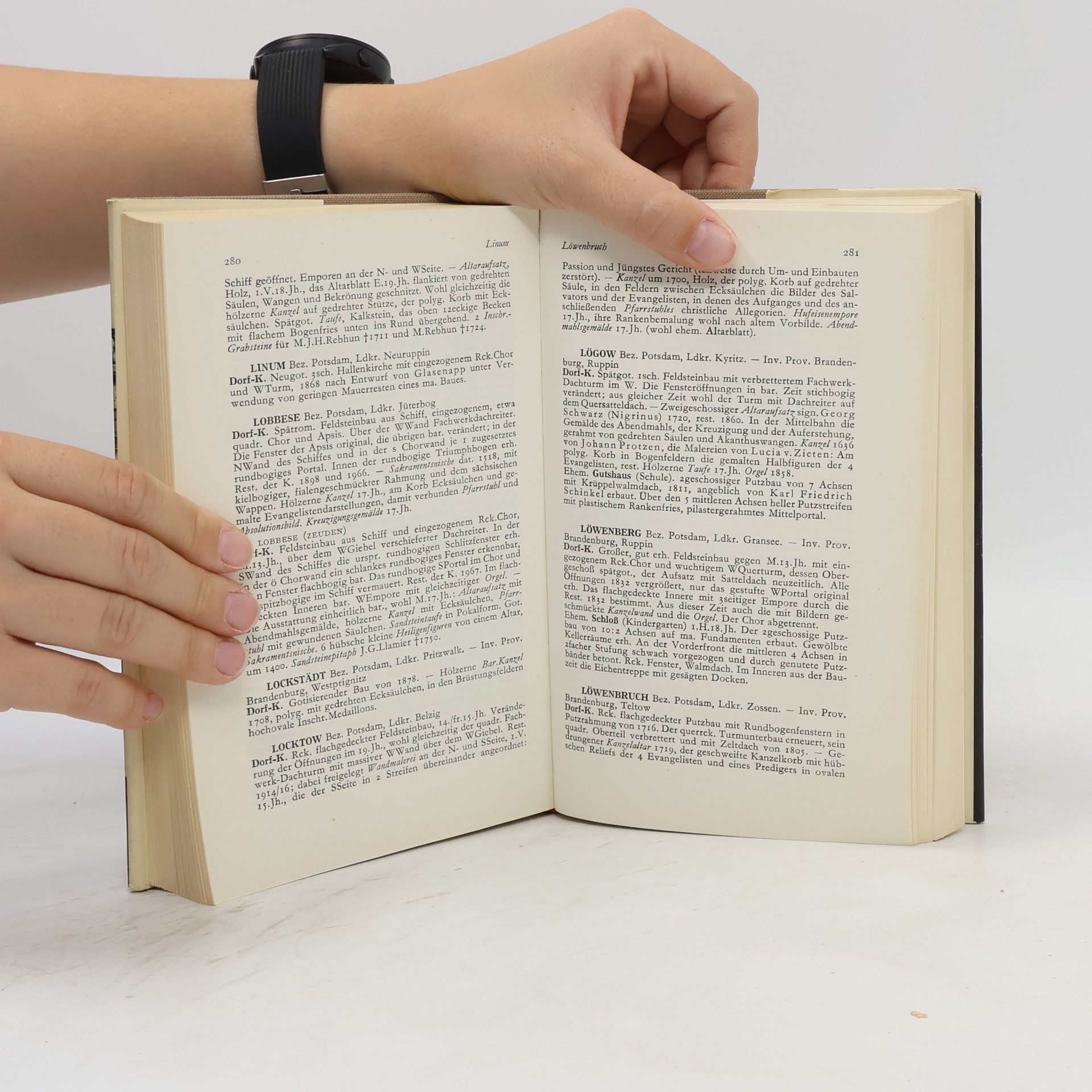 Georg Dehio Handbuch der deutschen Kunstdenkmäler. Bezirke Berlin/DDR und Potsdam