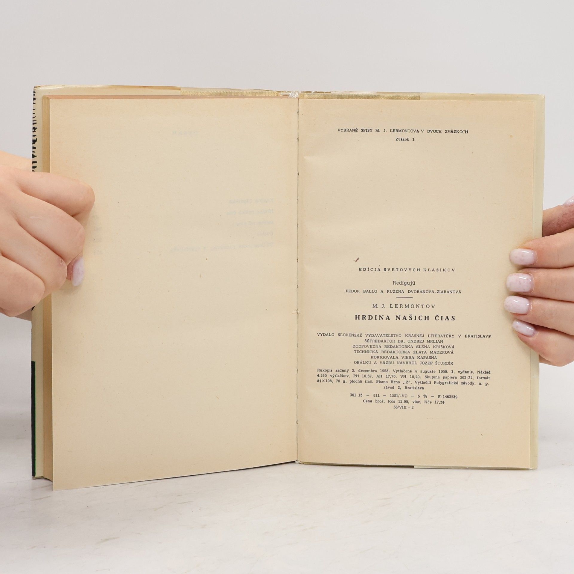 Mikhail Lermontov Hrdina našich čias