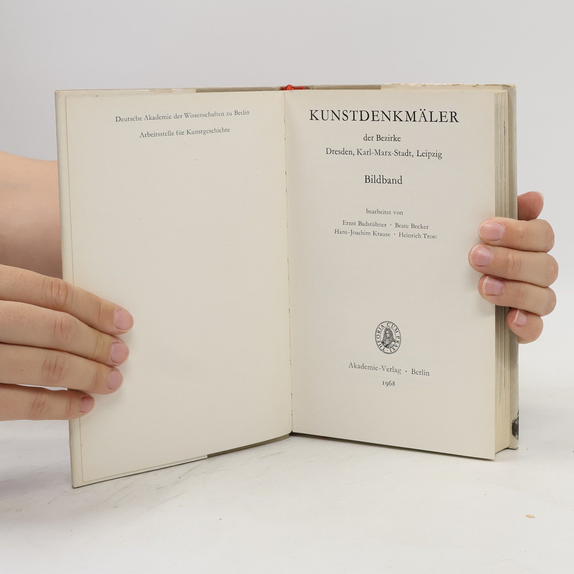 Ernst Badstübner Kunstdenkmäler
