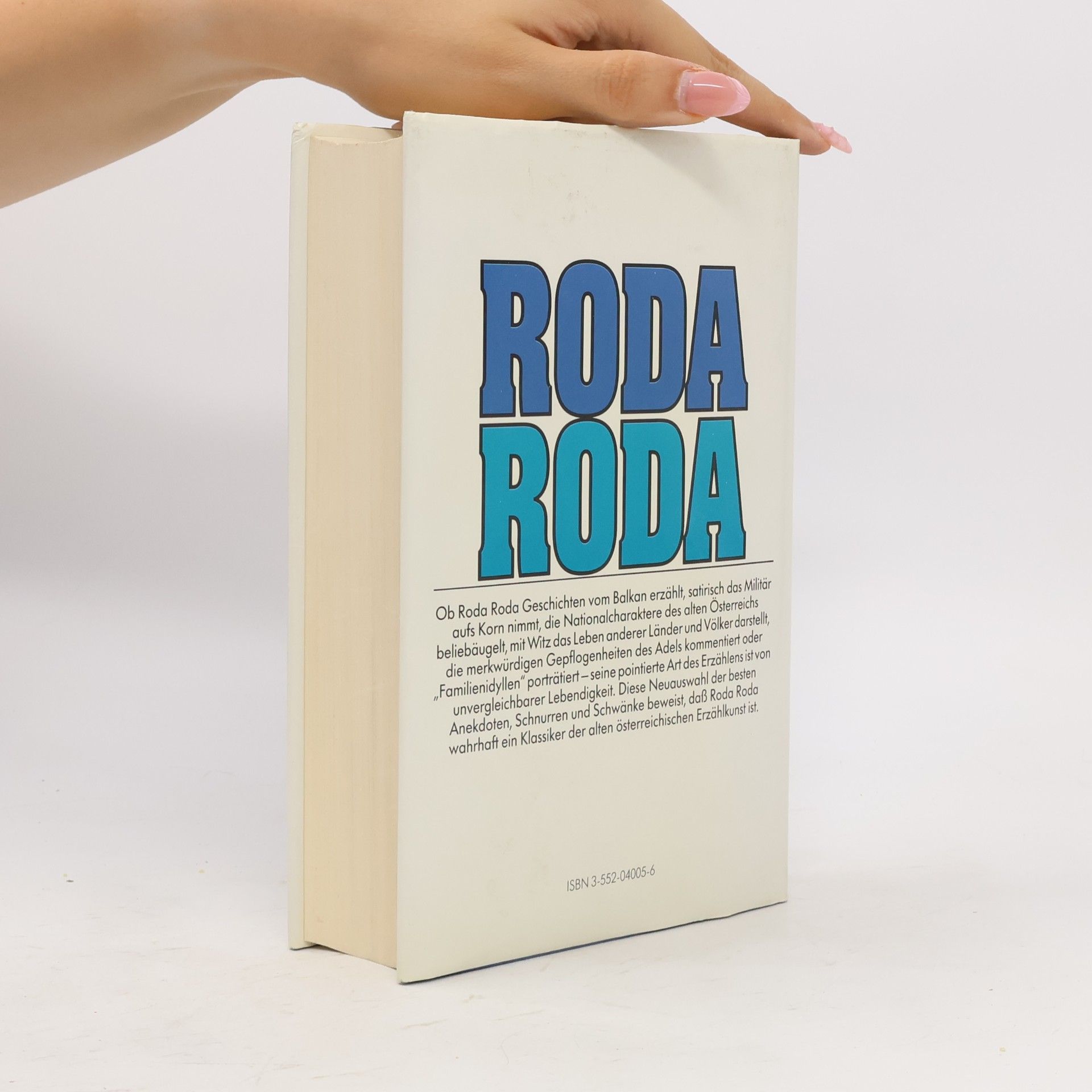 Alexander Roda Roda Das grosse Roda-Roda-Buch