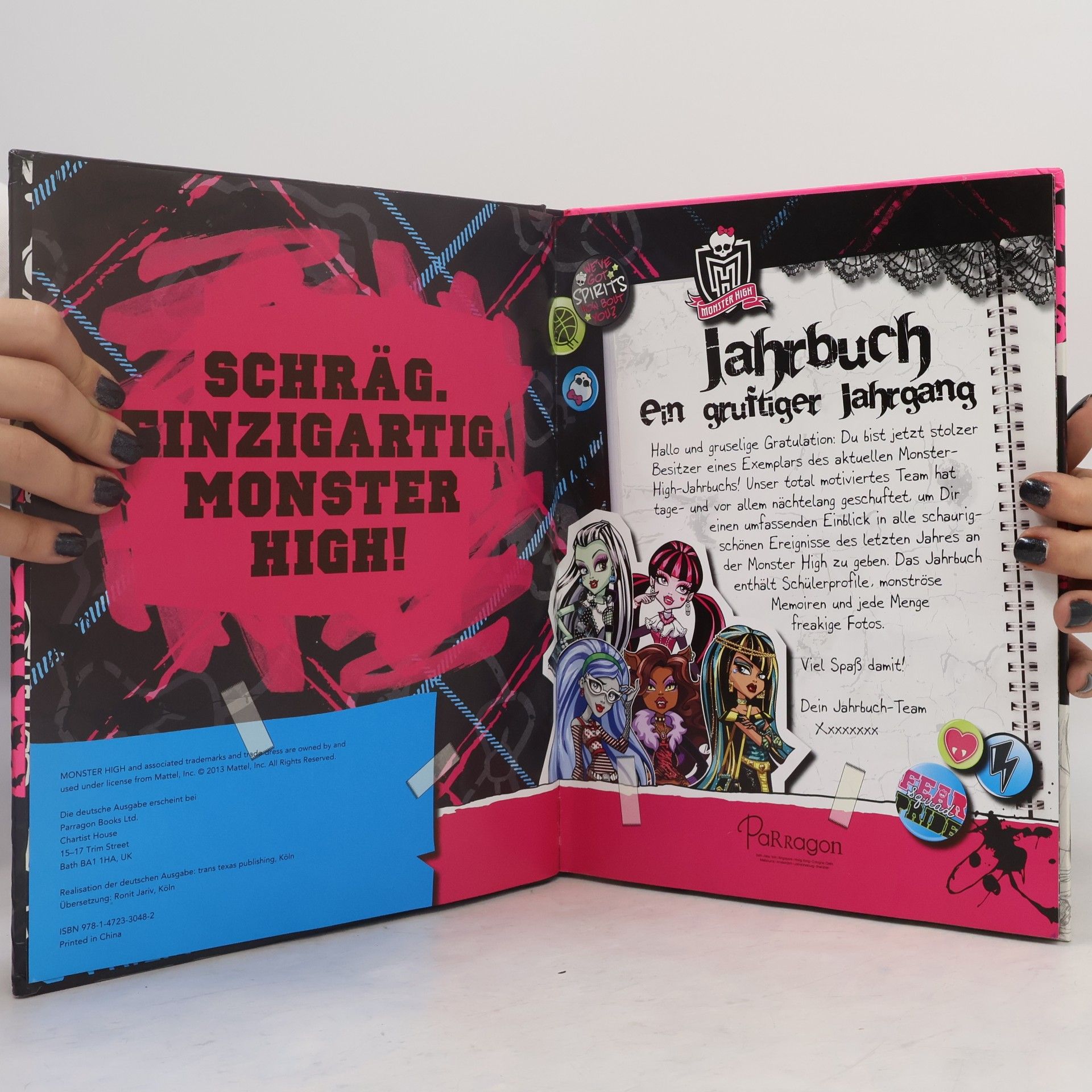 Mattel Monster High Jahrbuch