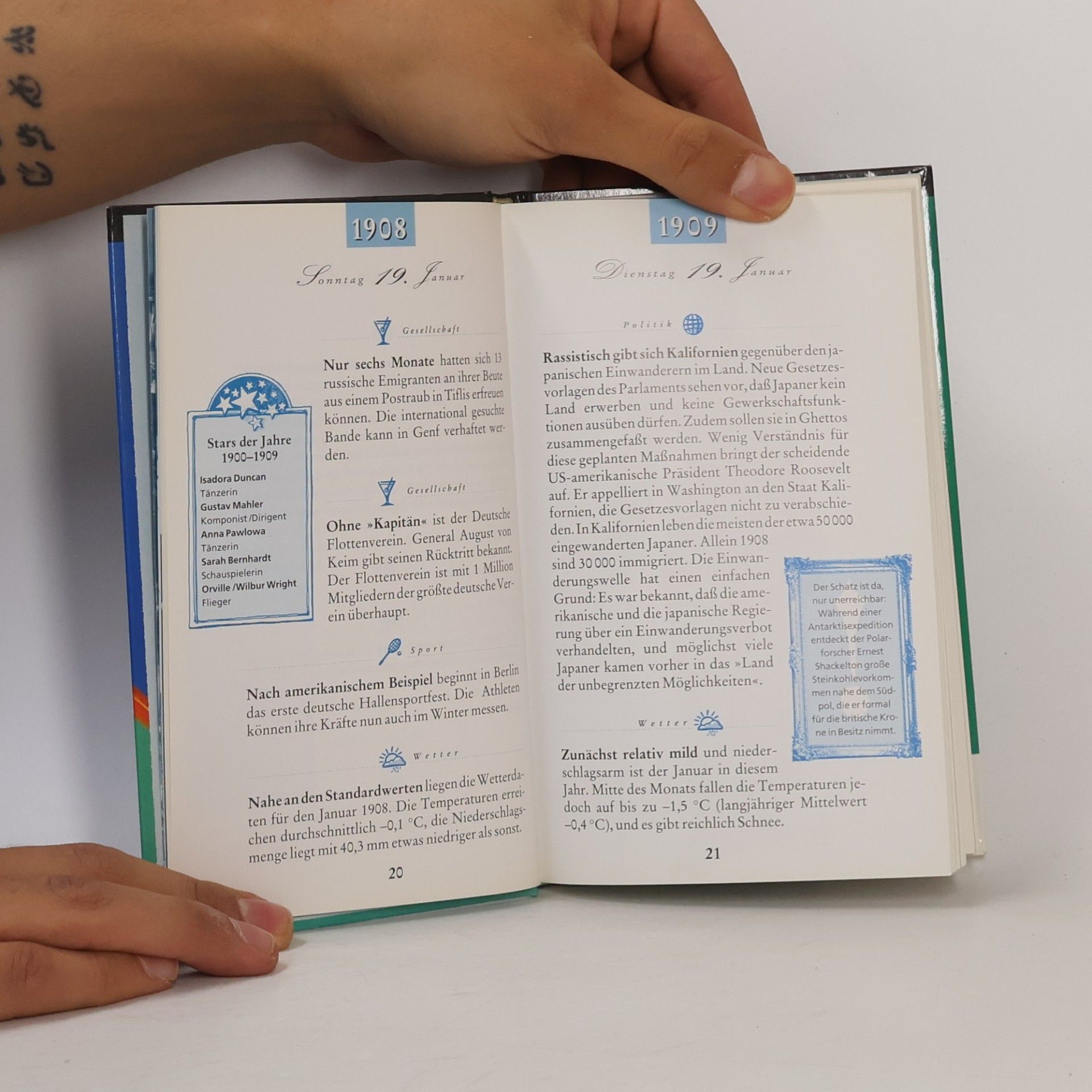 Die Persönliche Chronik: Das Buch vom 19. Januar