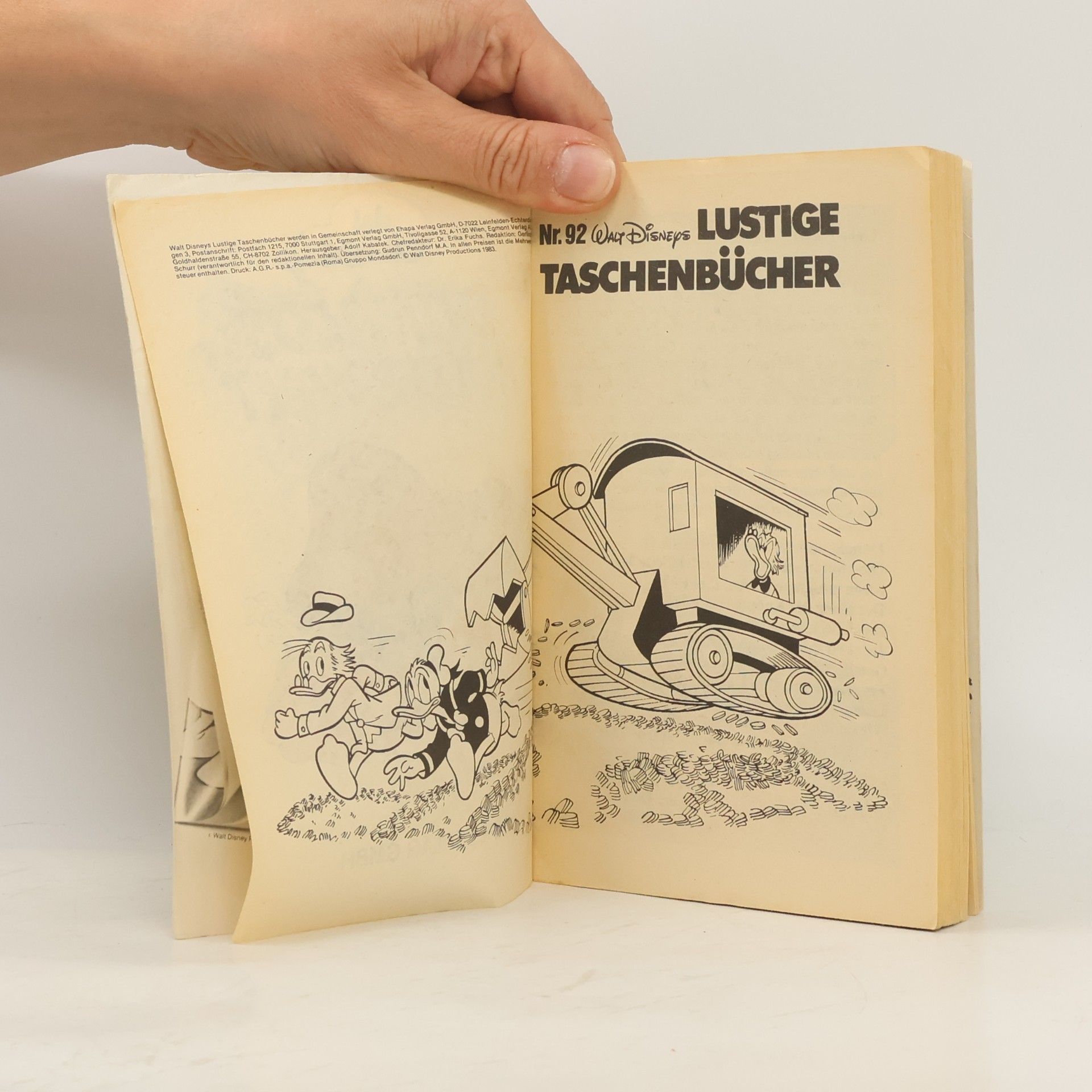 Autorenkollektiv Lustige Taschenbücher 92. Donalds bunte Welt