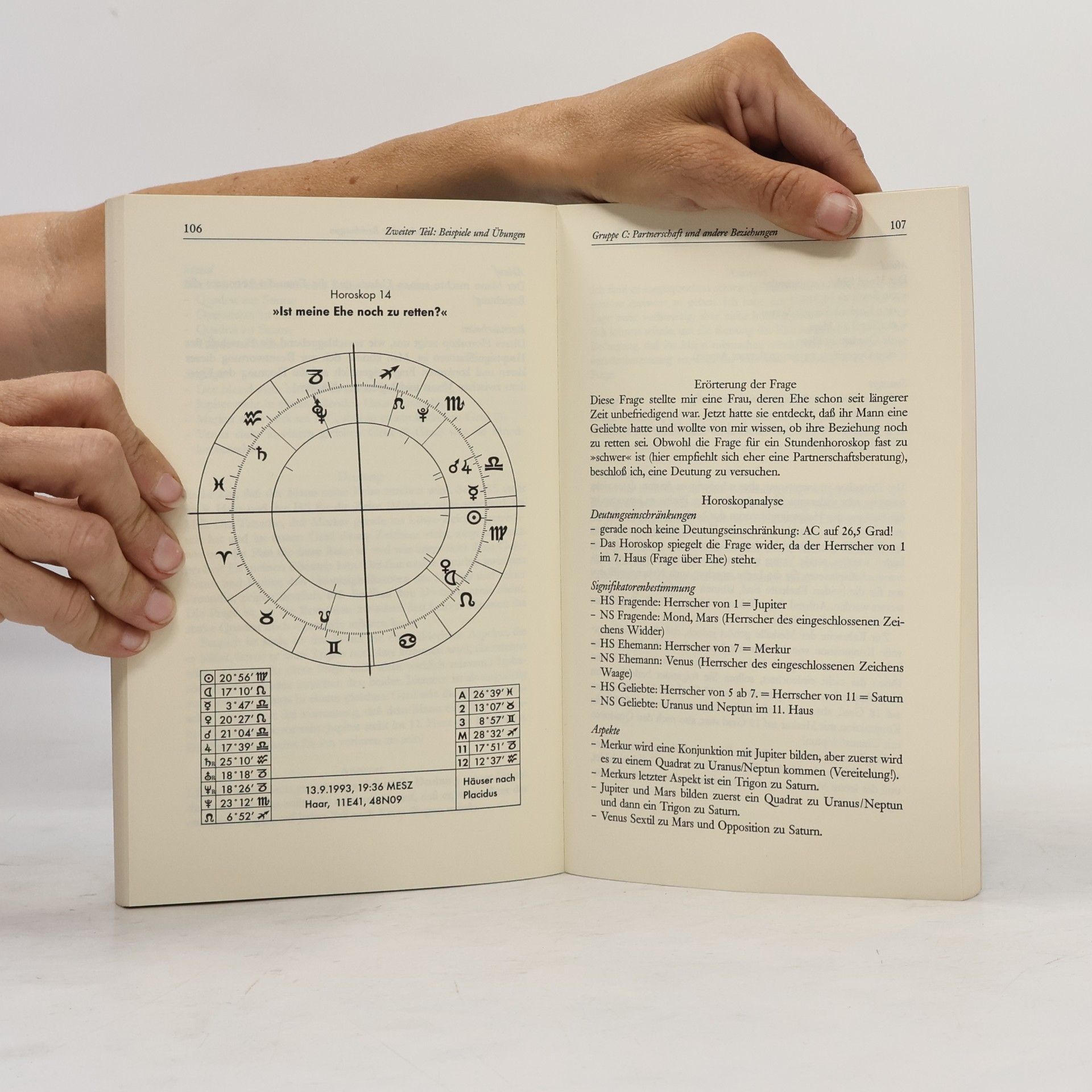 Erik van Slooten Lehrbuch der Stundenastrologie