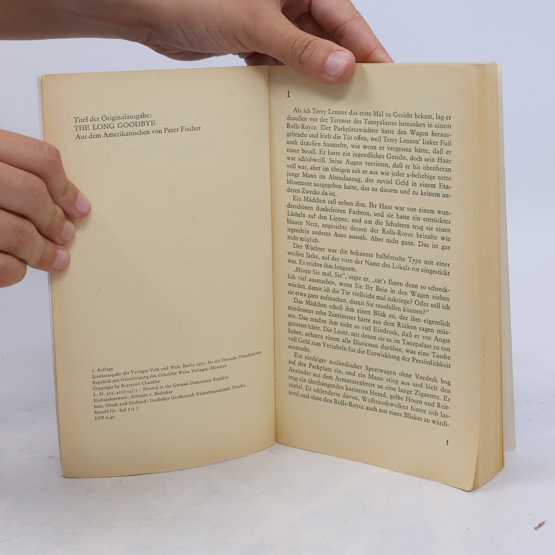 Raymond Chandler Der lange Abschied
