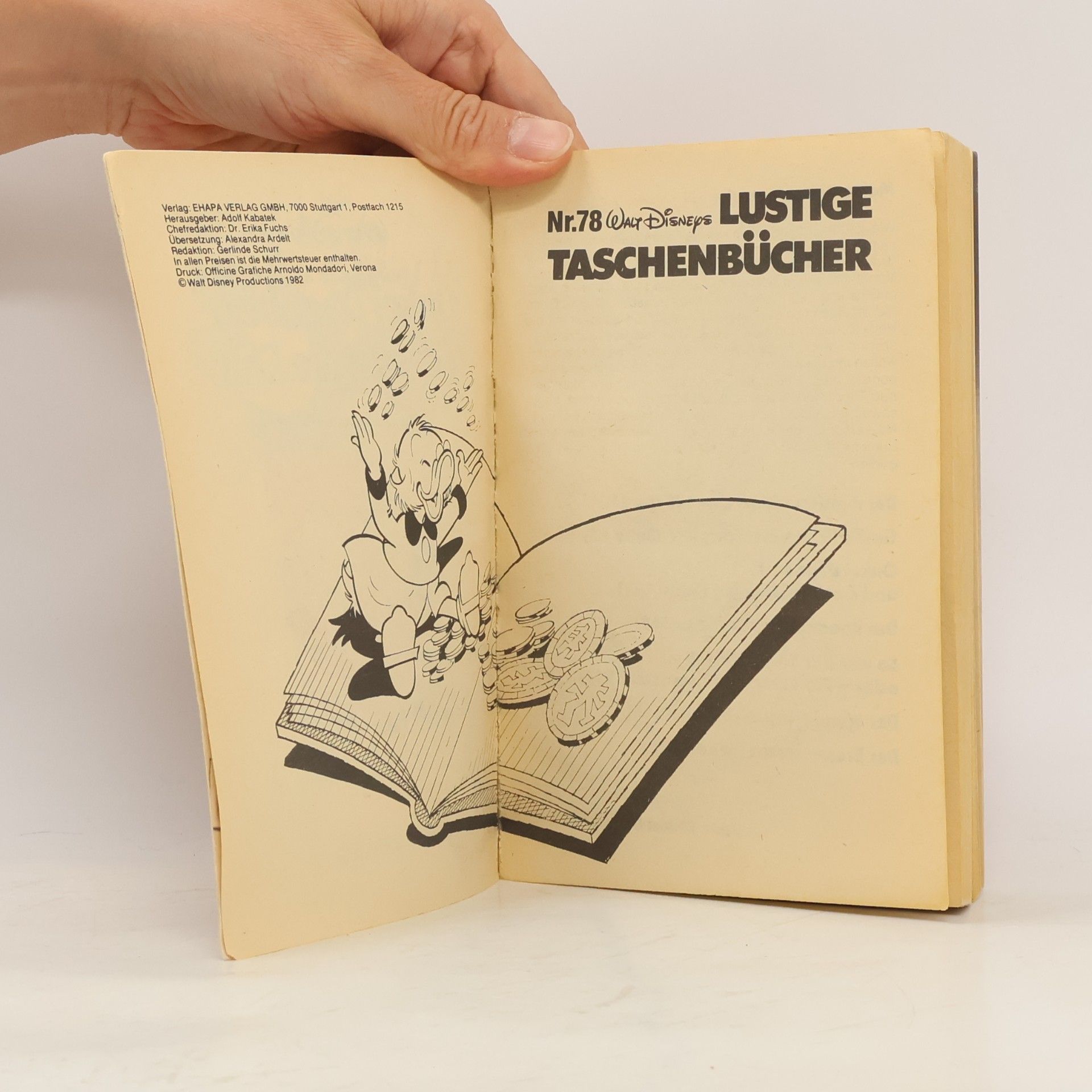 Autores varios Lustige Taschenbücher. Onkel Dagobert gibt sich die Ehre Nr. 78