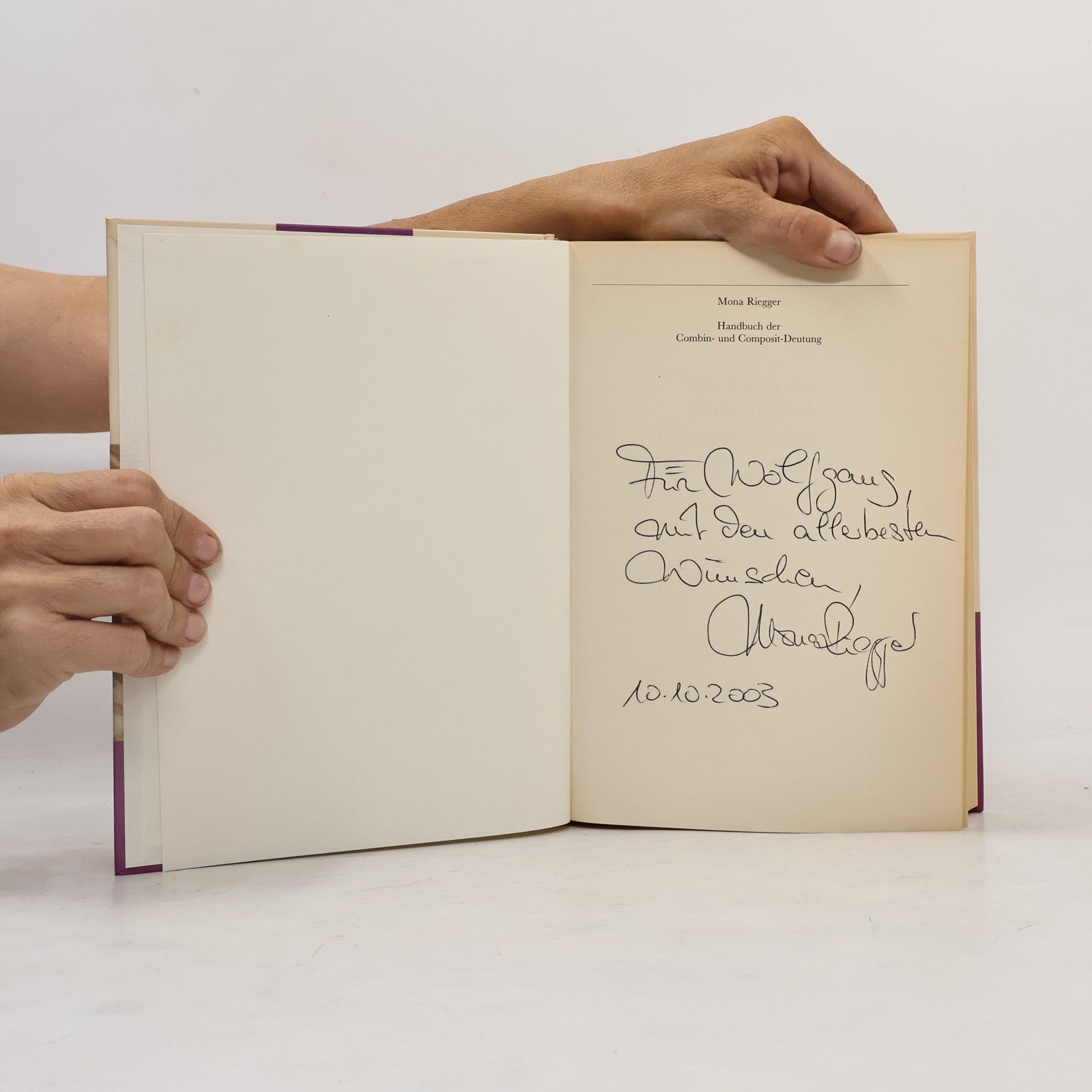 Mona Riegger Handbuch der Combin- und Composit-Deutung