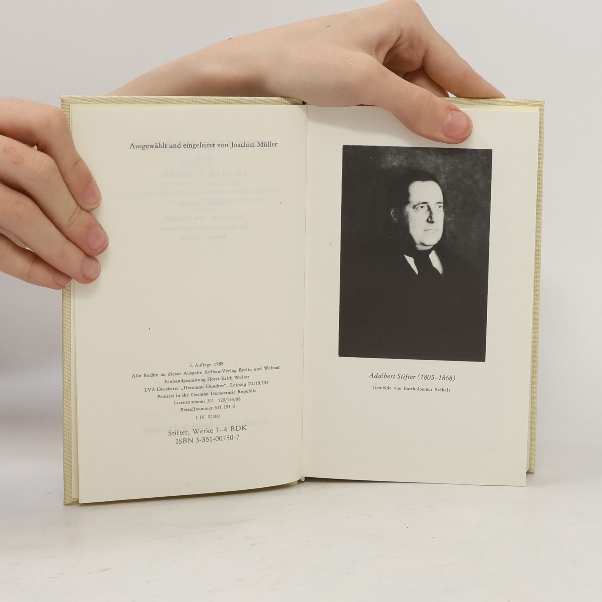 Adalbert Stifter Werke 1