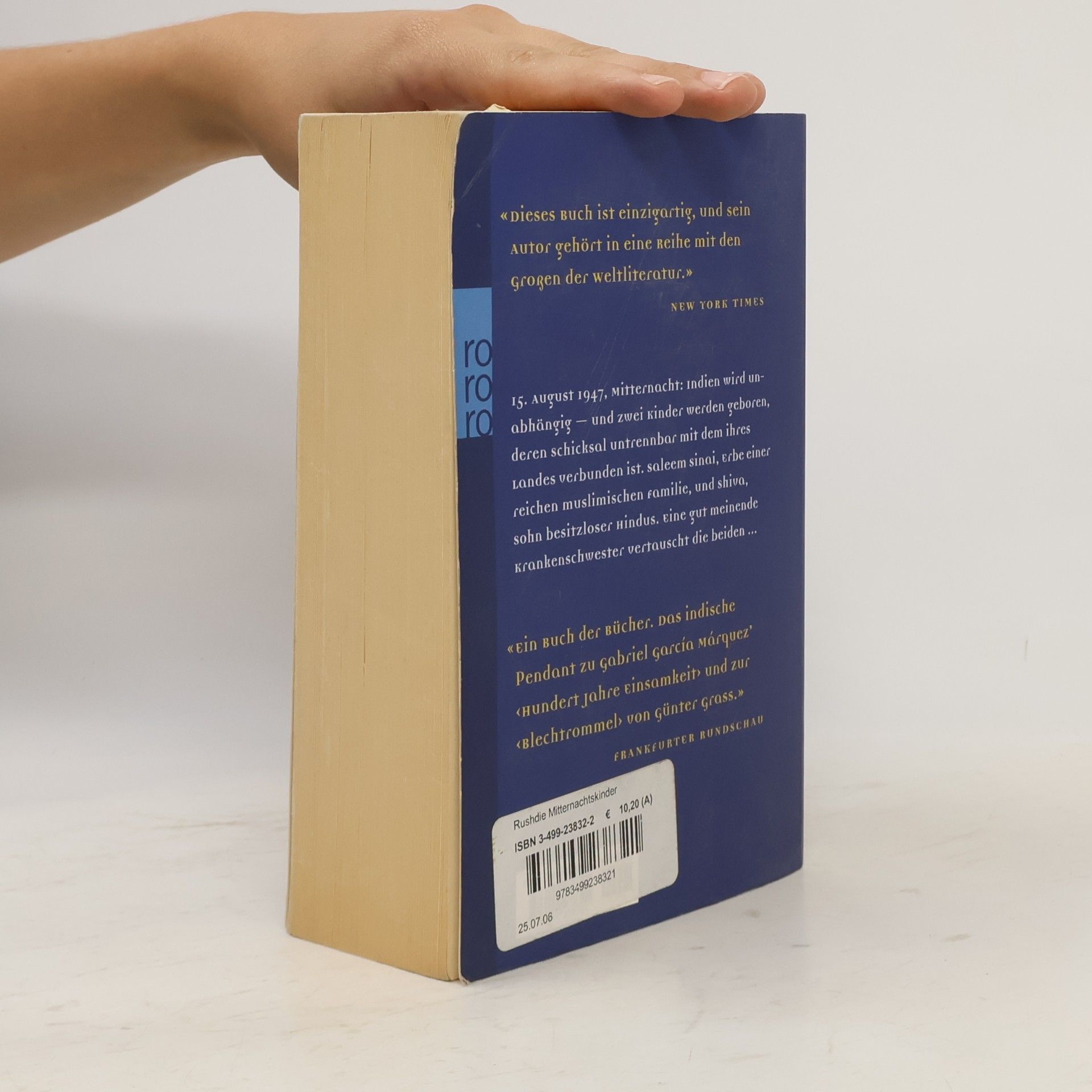 Salman Rushdie Mitternachtskinder