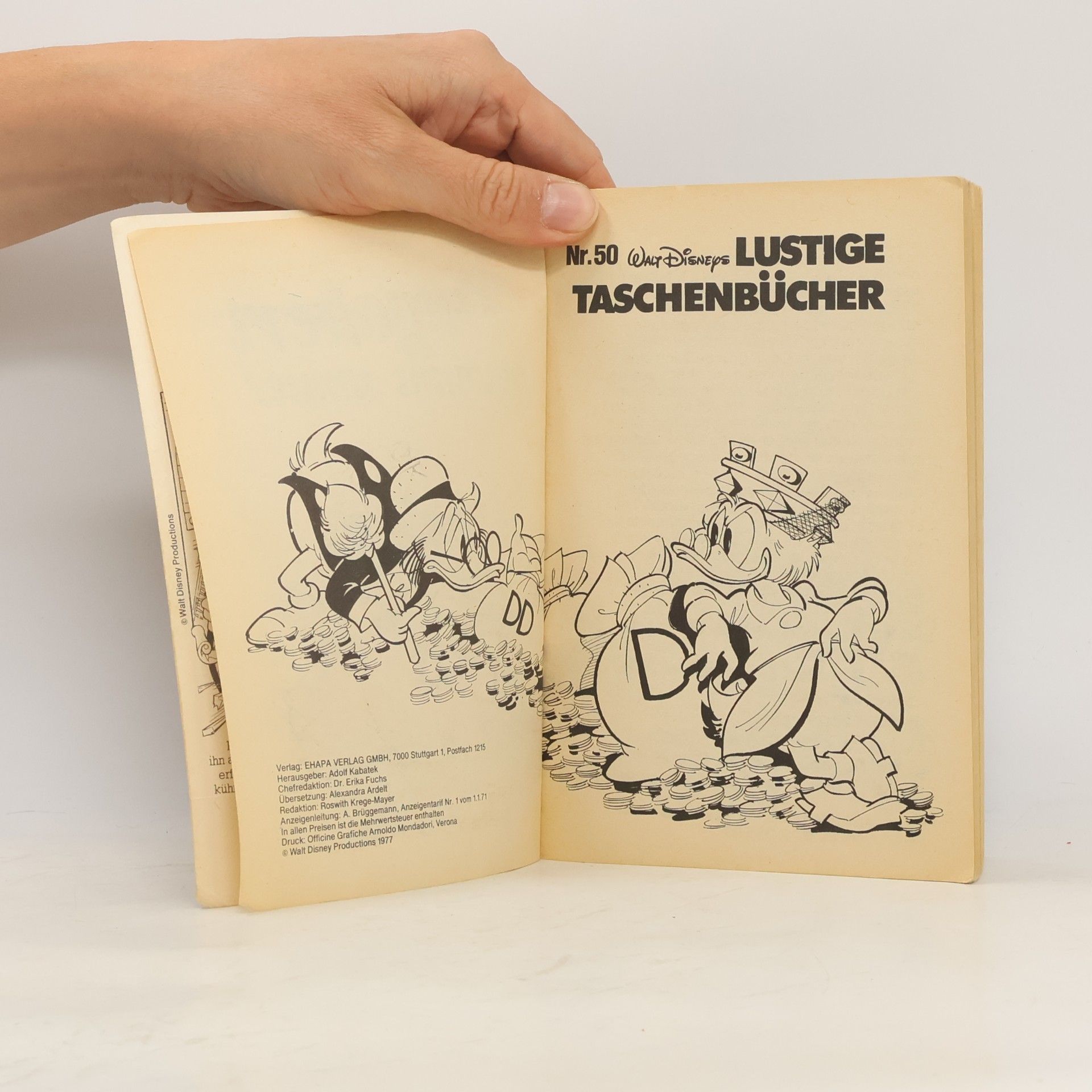 Kolektiv autorů Lustige Taschenbücher 50