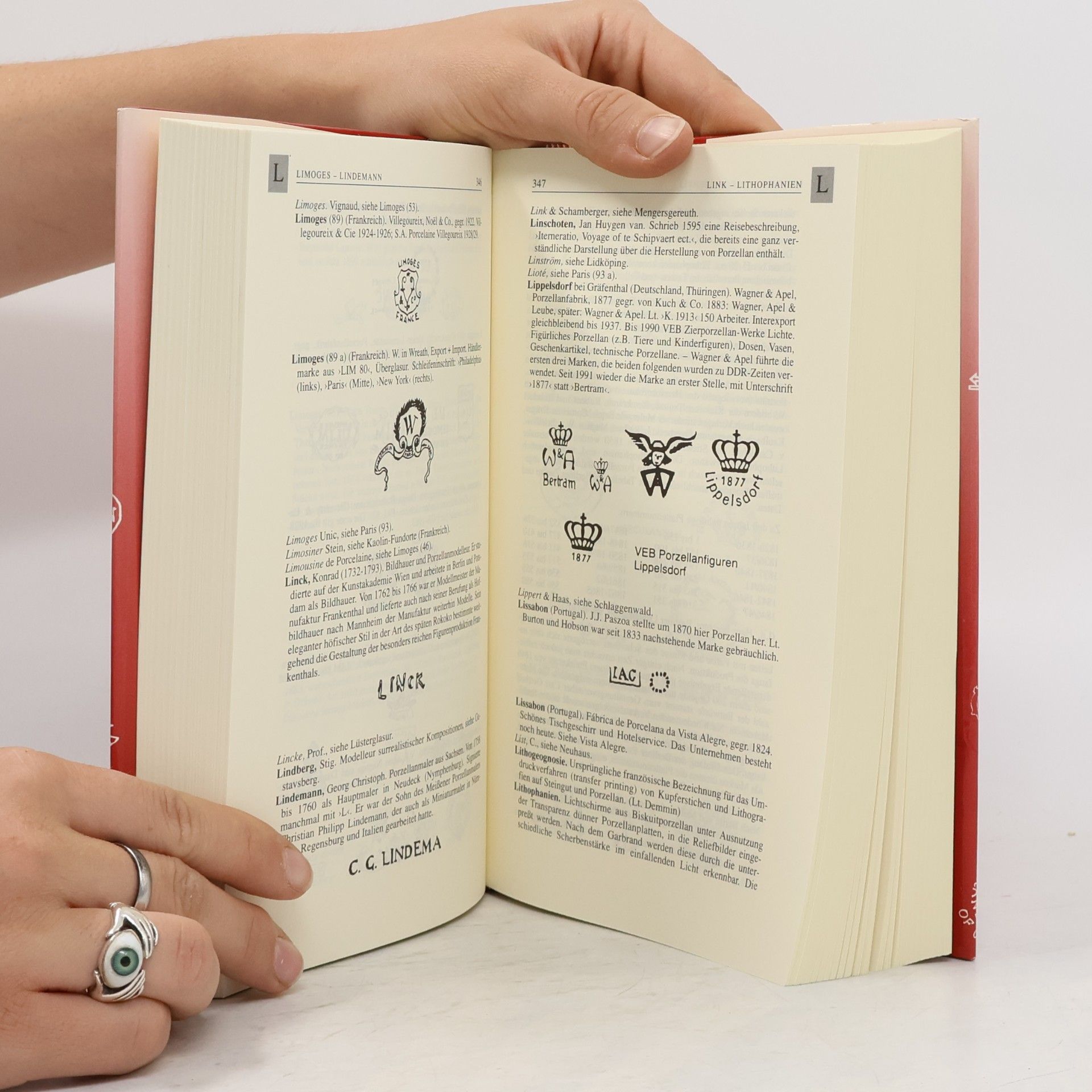 Ludwig Danckert Handbuch des Europäischen Porzellans - Neuausgabe: mit über 3200 Stichworten und 5800 Marken