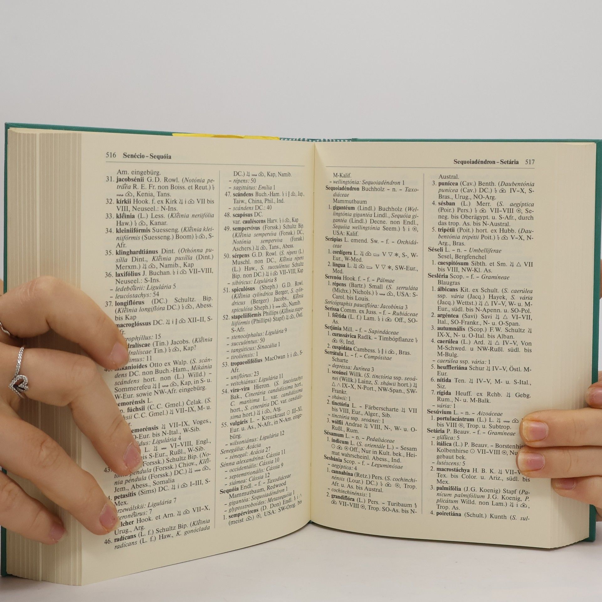 Robert Zander Handwörterbuch der Pflanzennamen