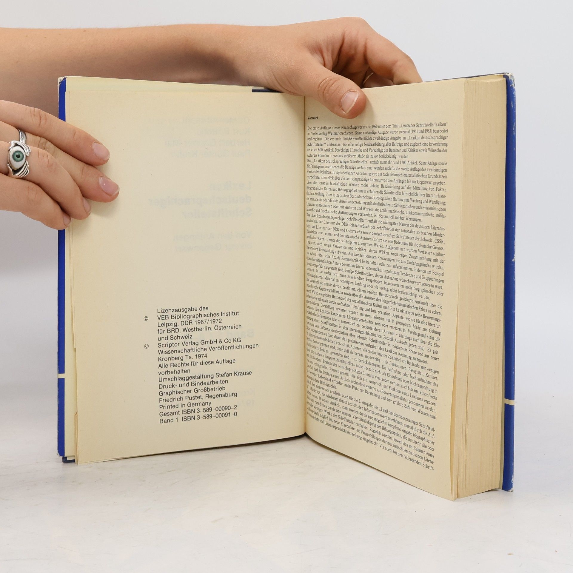 Autorenkollektiv Lexikon deutschsprachiger Schriftsteller A K
