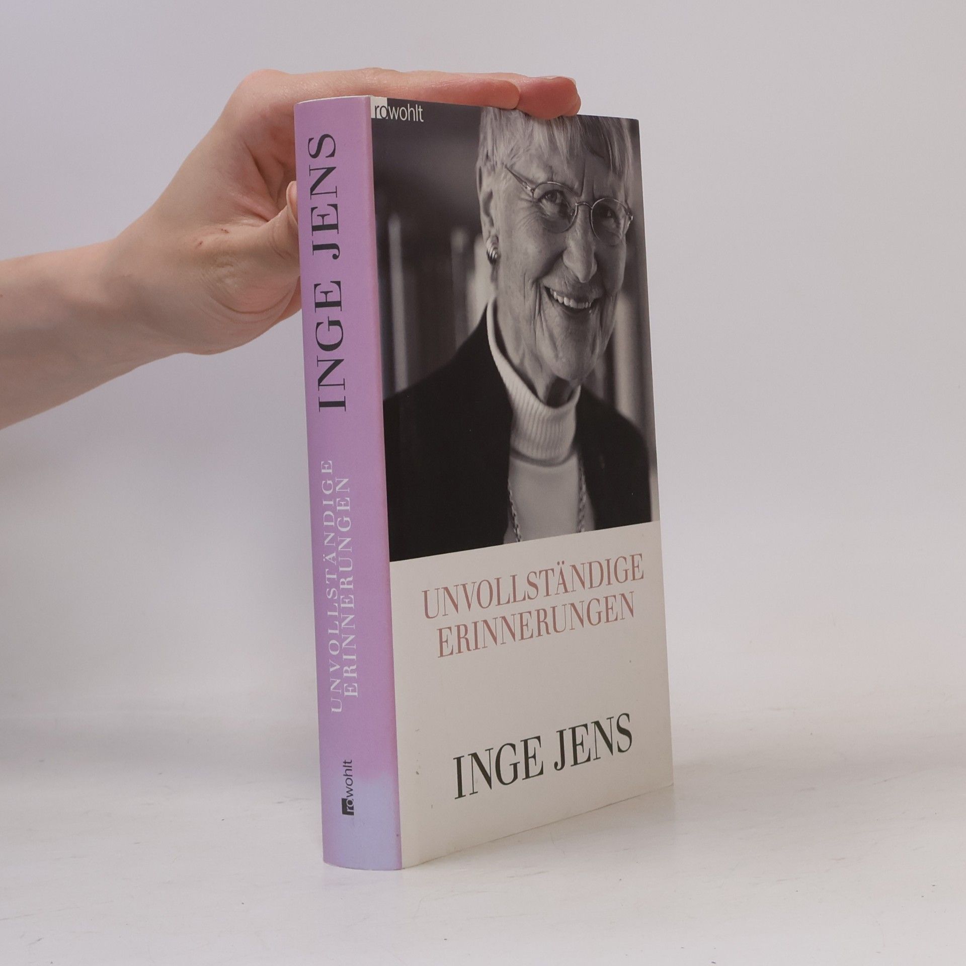 Inge Jens Unvollständige Erinnerungen
