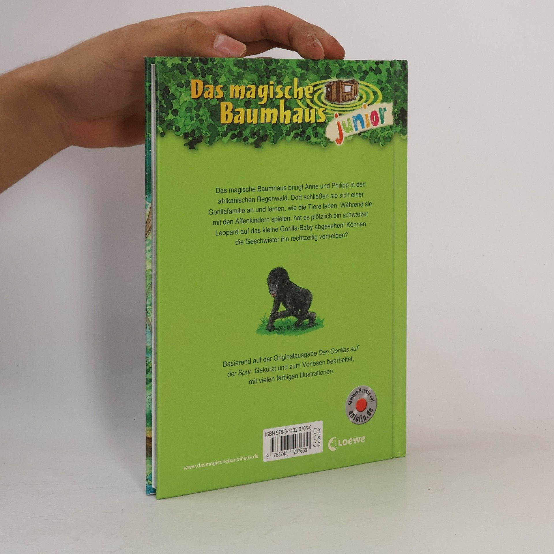 Mary Pope Osborne Das magische Baumhaus junior 24 - Gorilla-Baby in Not