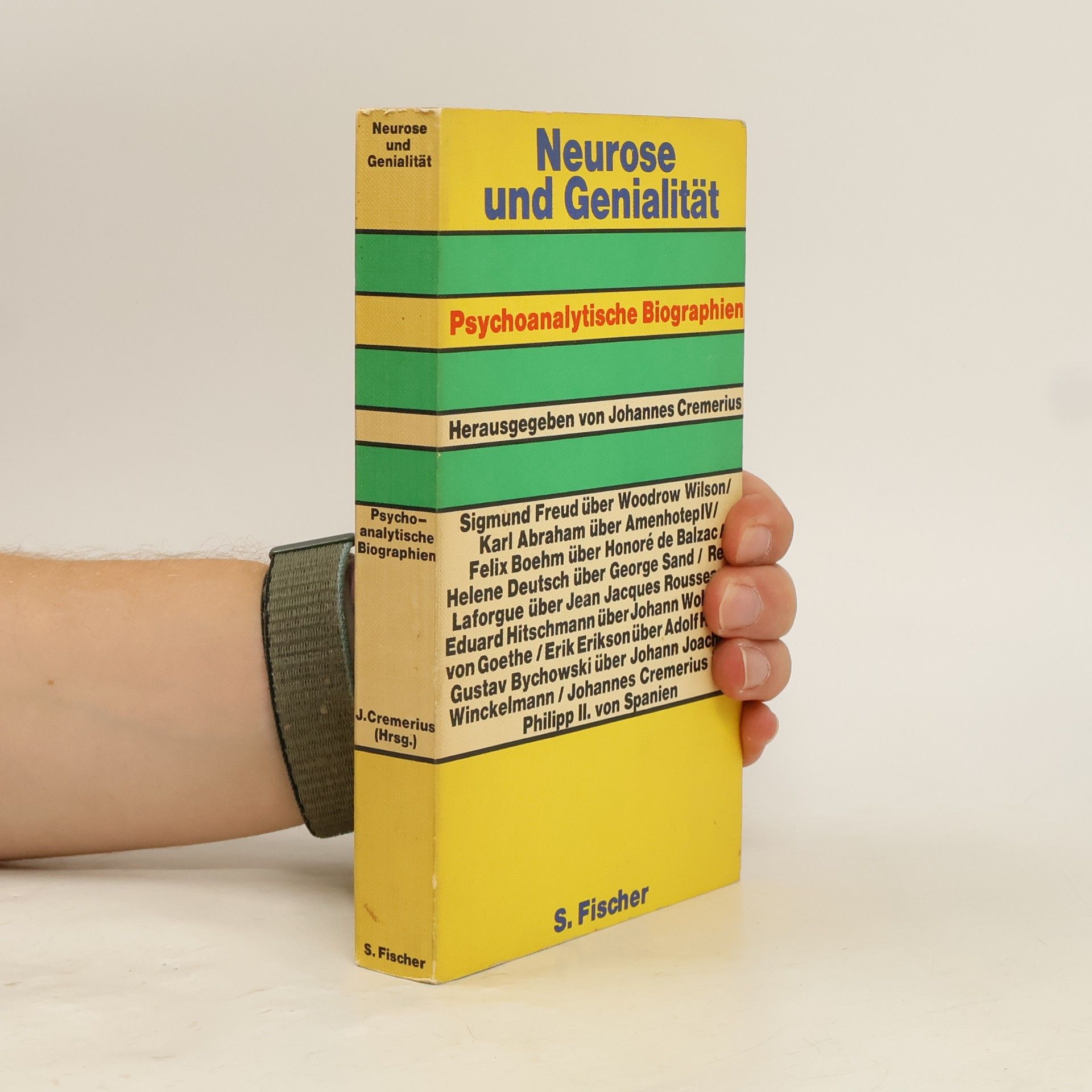 Johannes Cremerius Neurose und Genialität