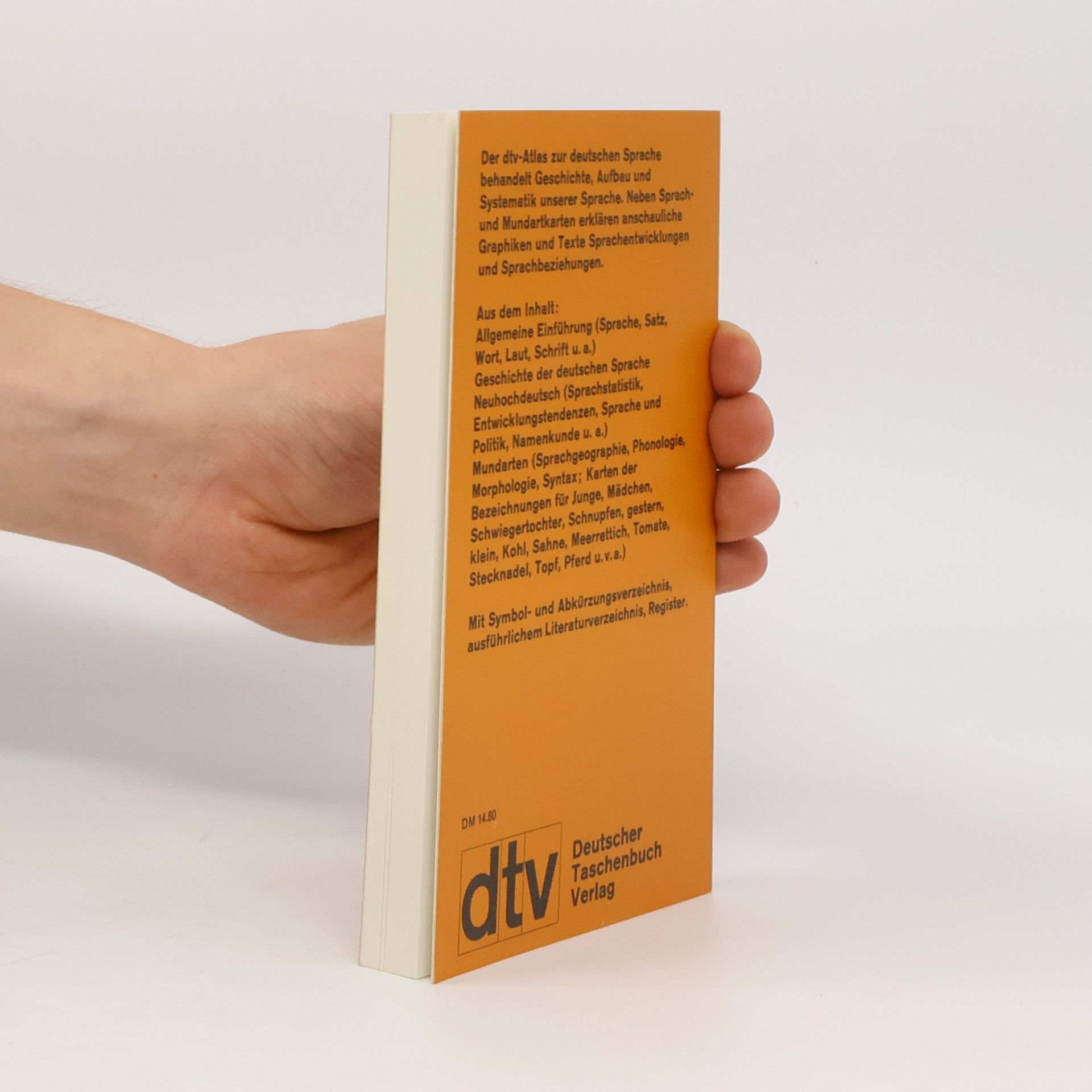 Werner F. König dtv-Atlas zur deutsche Sprache