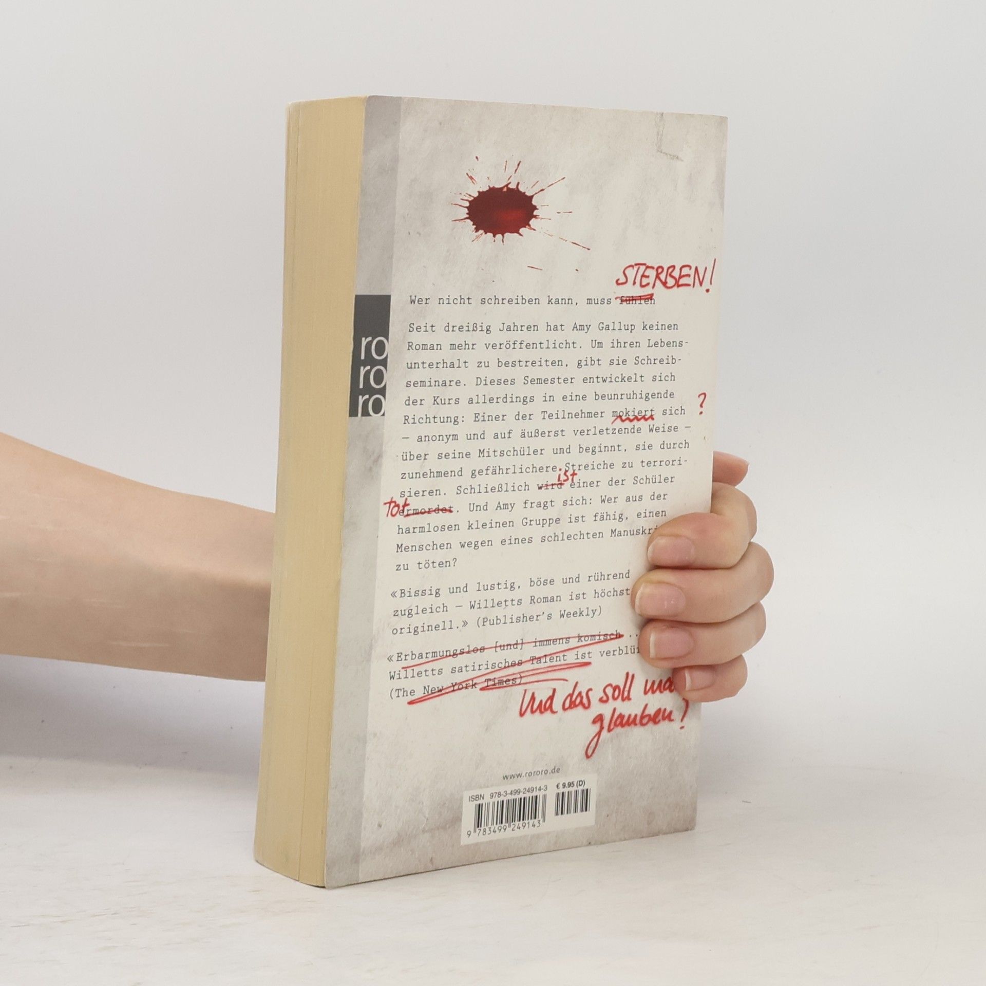 Jincy Willett Die Dramaturgie des Tötens