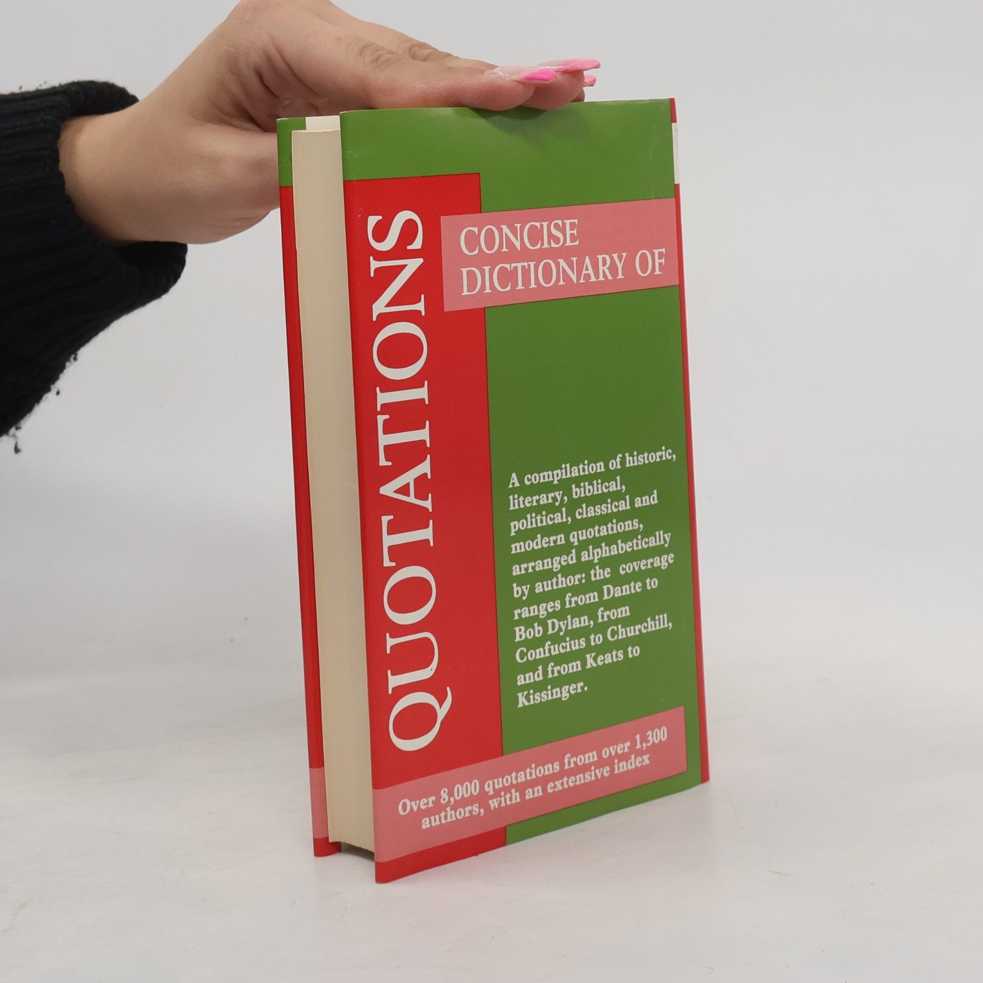 Various authors Concise Dictionary of Quotations