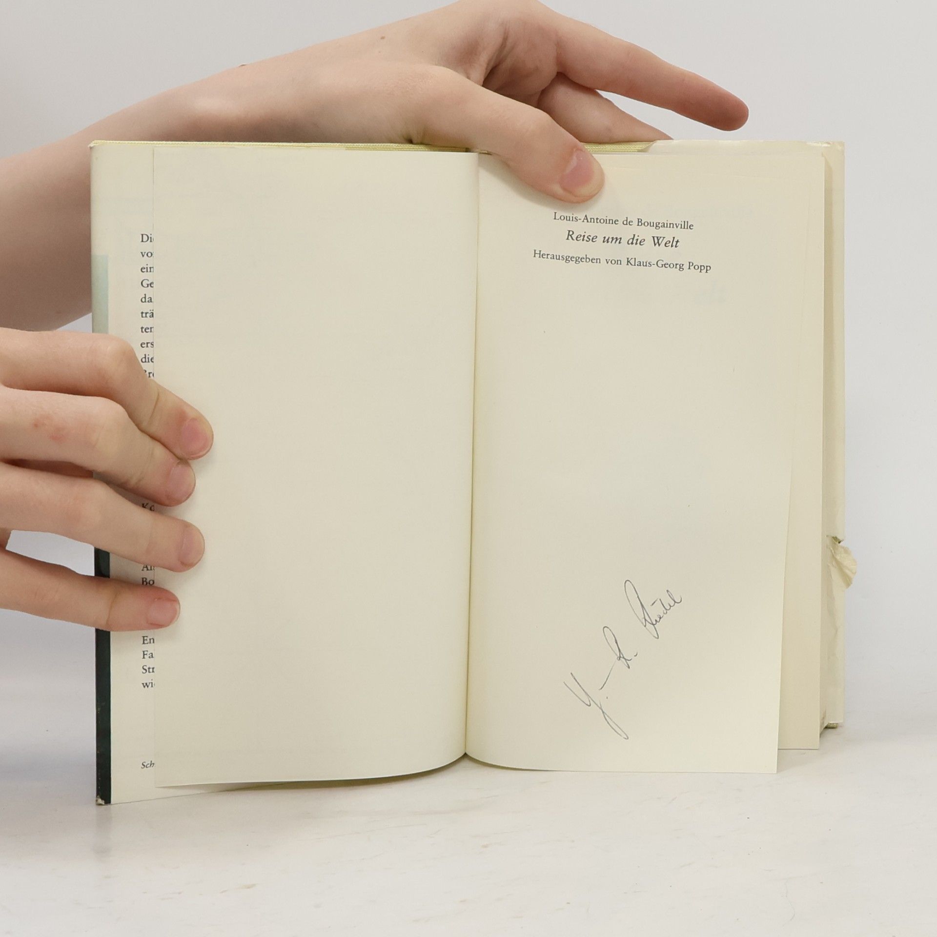 Louis-Antoine de Bougainville Reise um die Welt