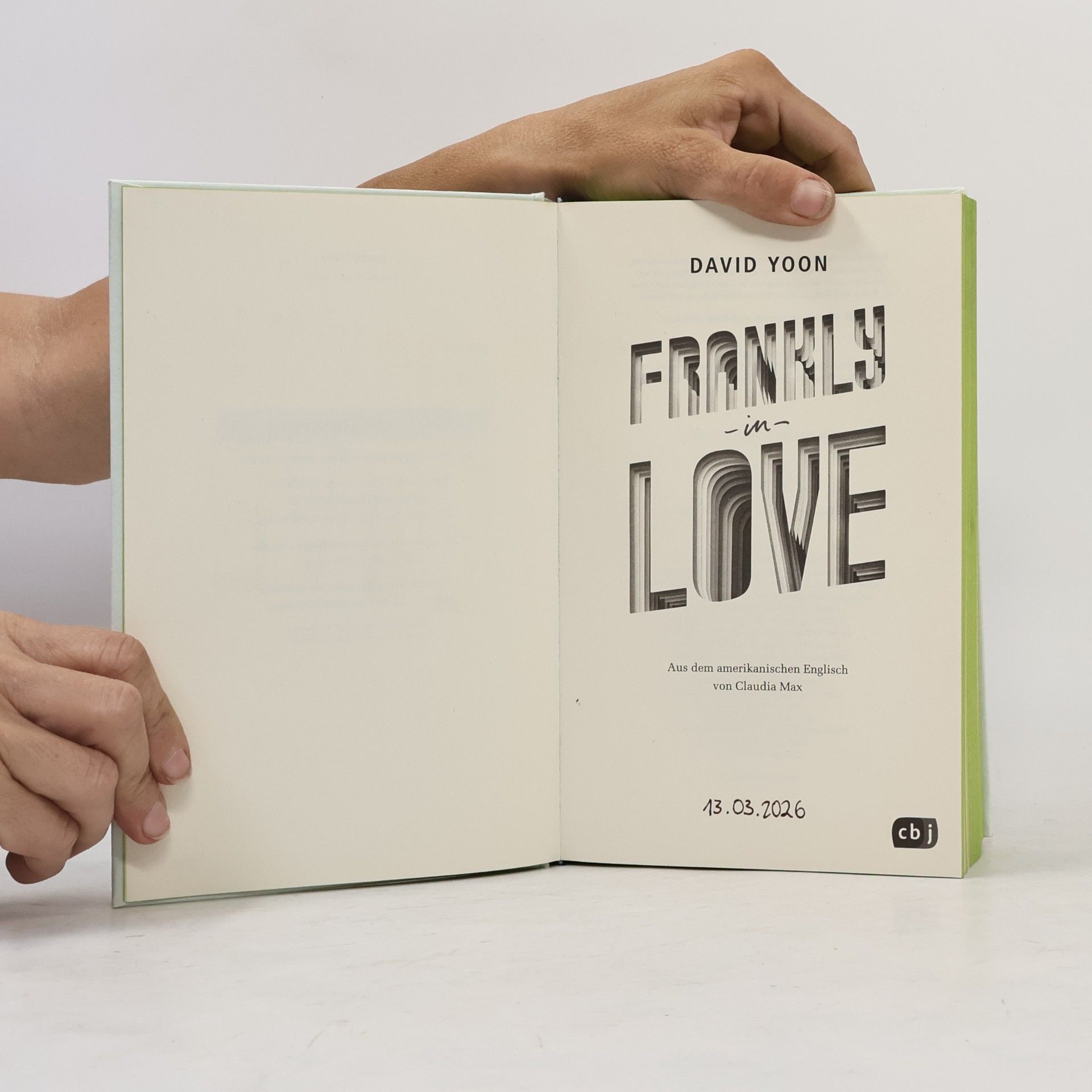 David Yoon Frankly in love