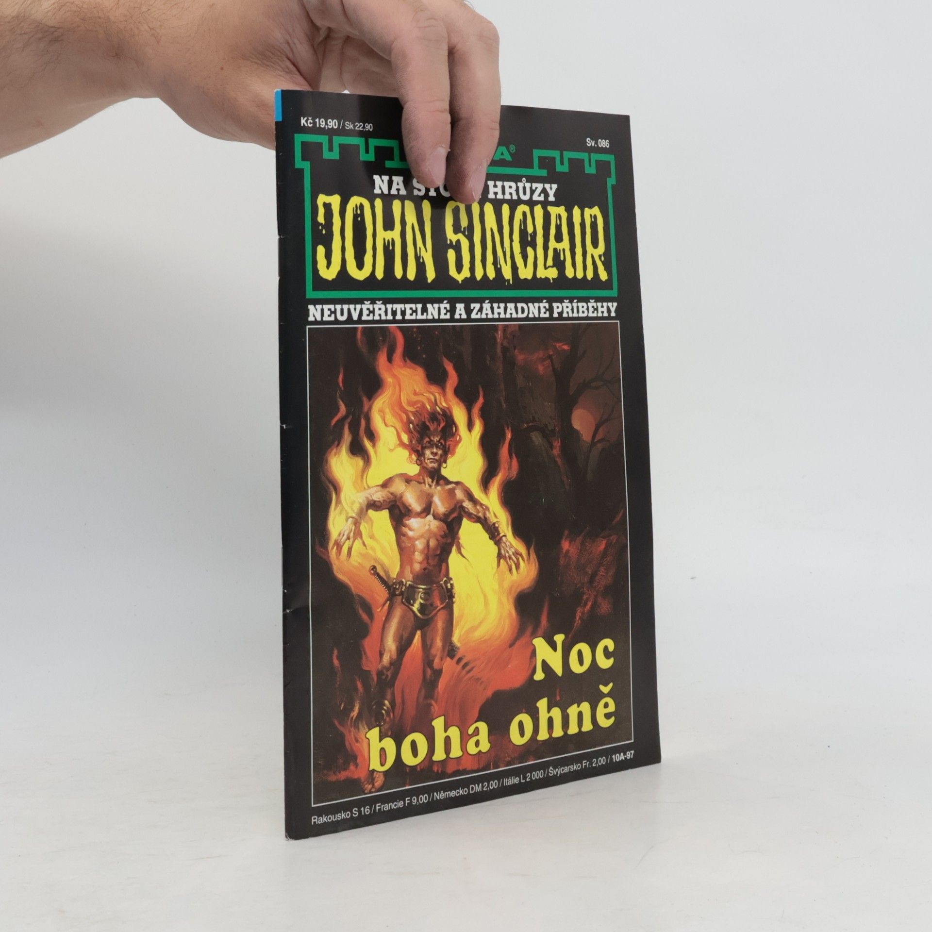 Jason Dark Noc boha ohně