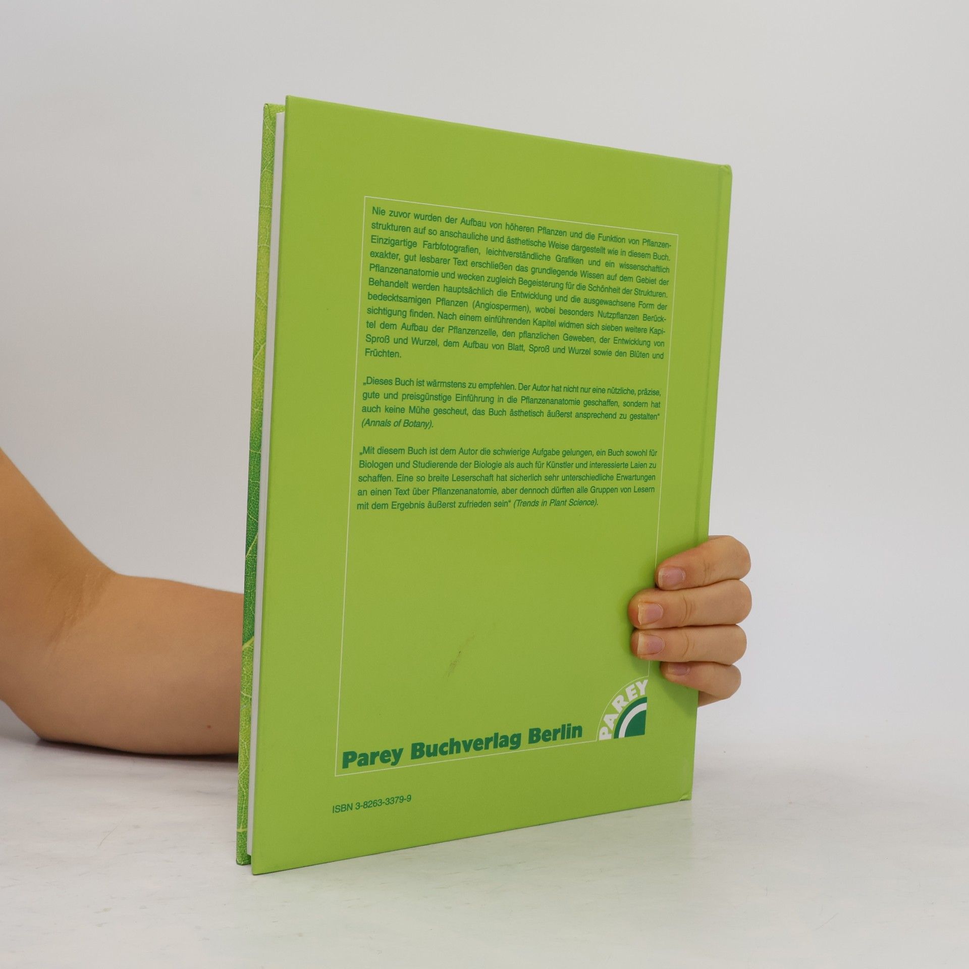 Bryan G. Bowes Farbatlas Pflanzenanatomie
