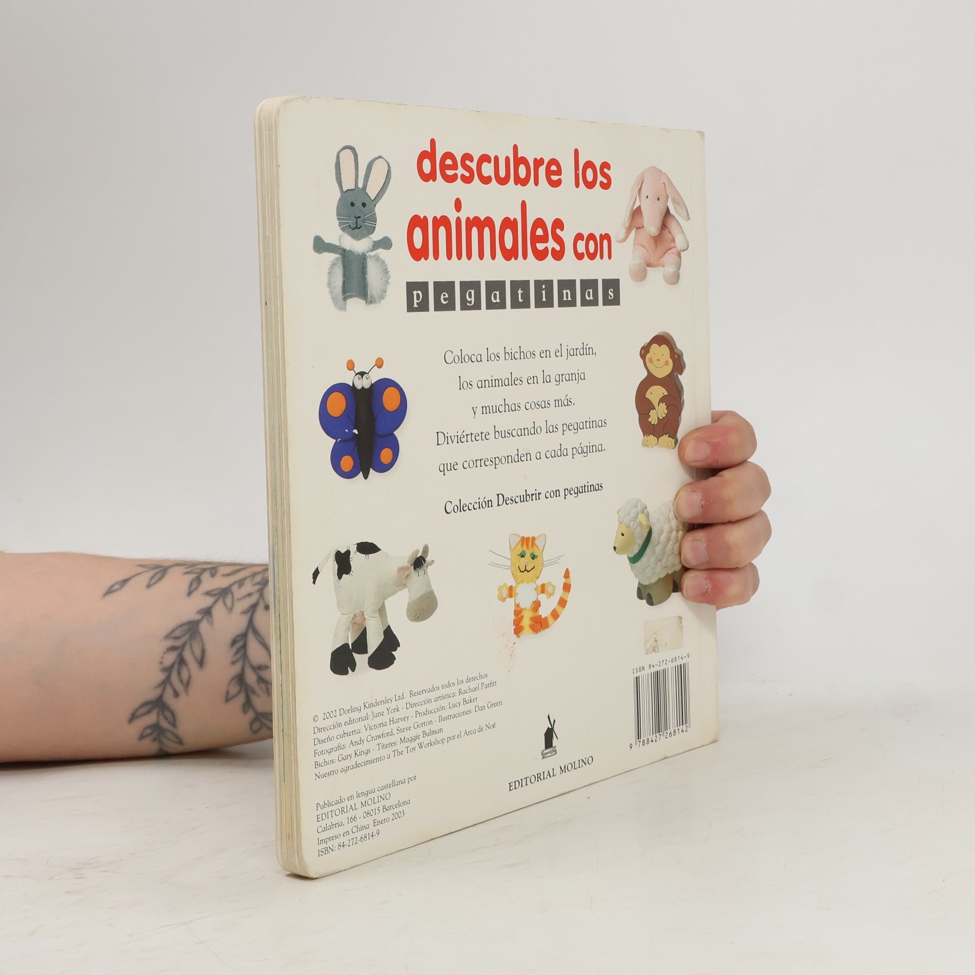 Daniel Green No ficción infantil - 0: Descubre los animales con pegatinas