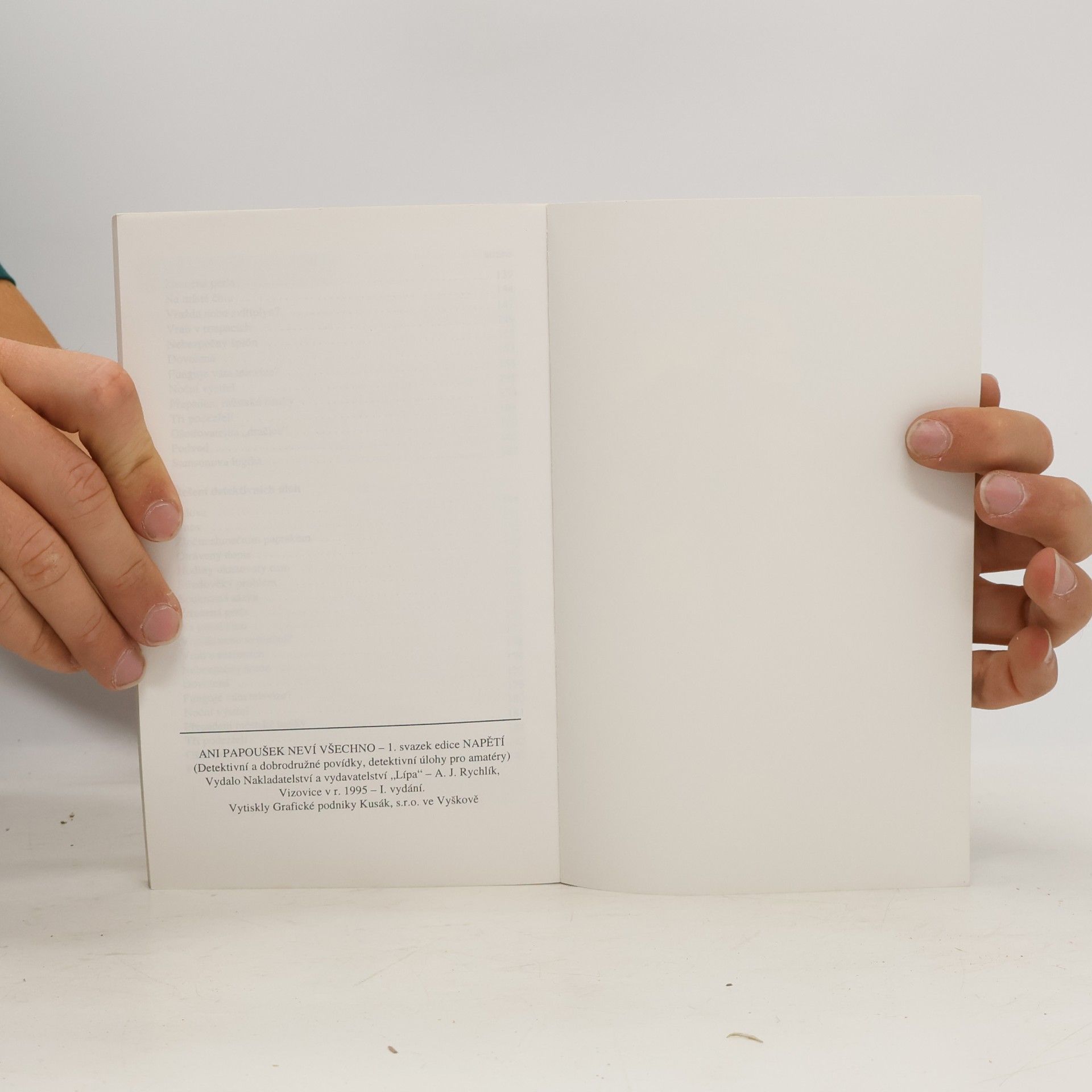 Various authors Ani papoušek neví všechno