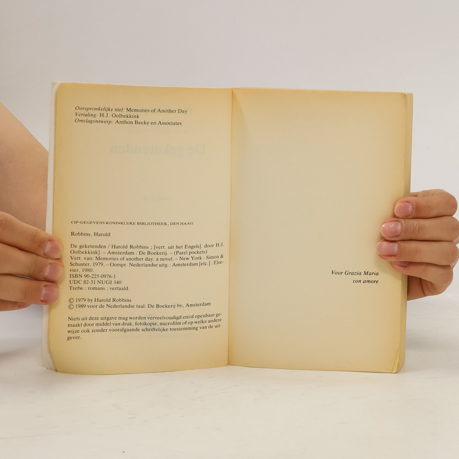 Harold Robbins Parelpockets: De geketenden