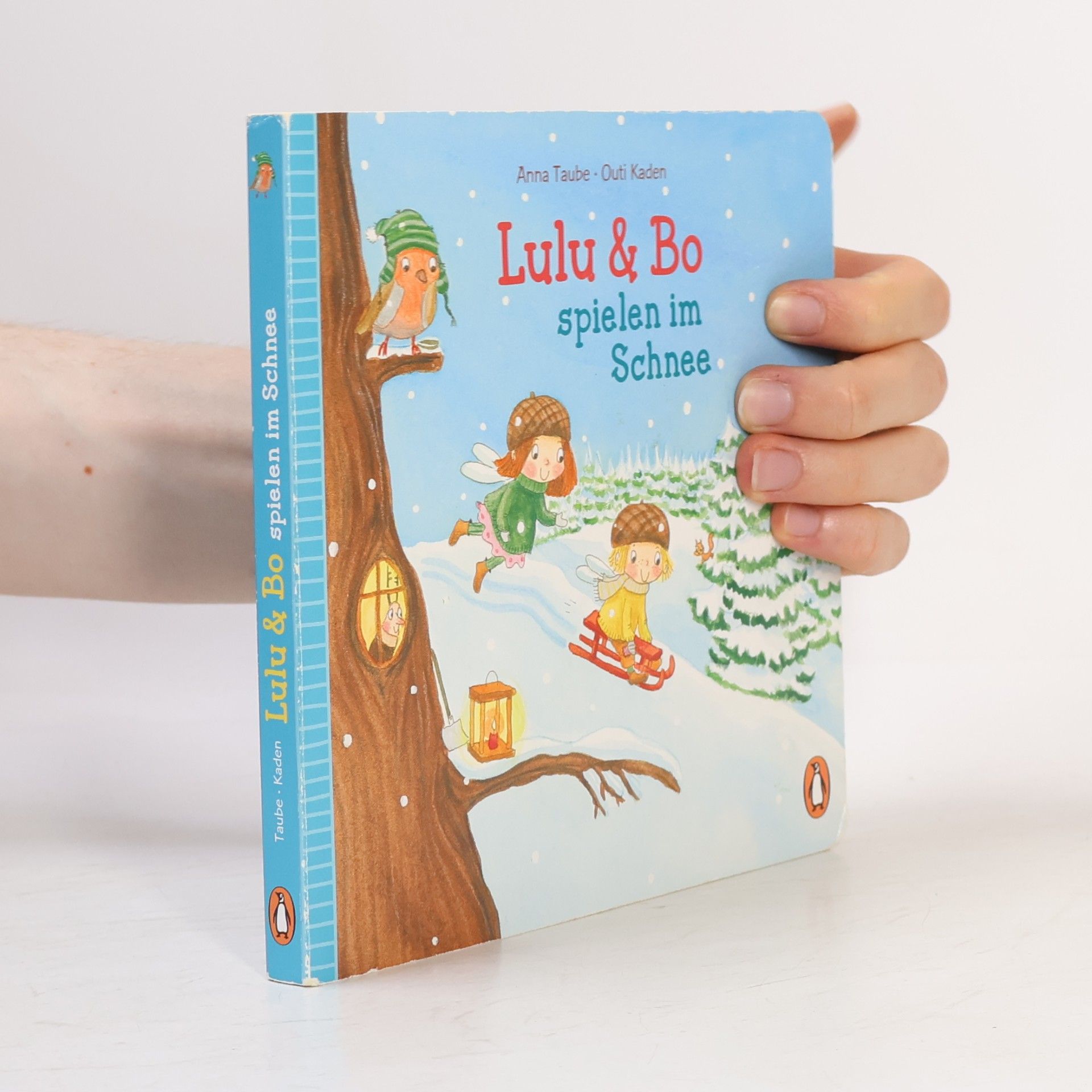 Anna Taube Lulu & Bo spielen im Schnee