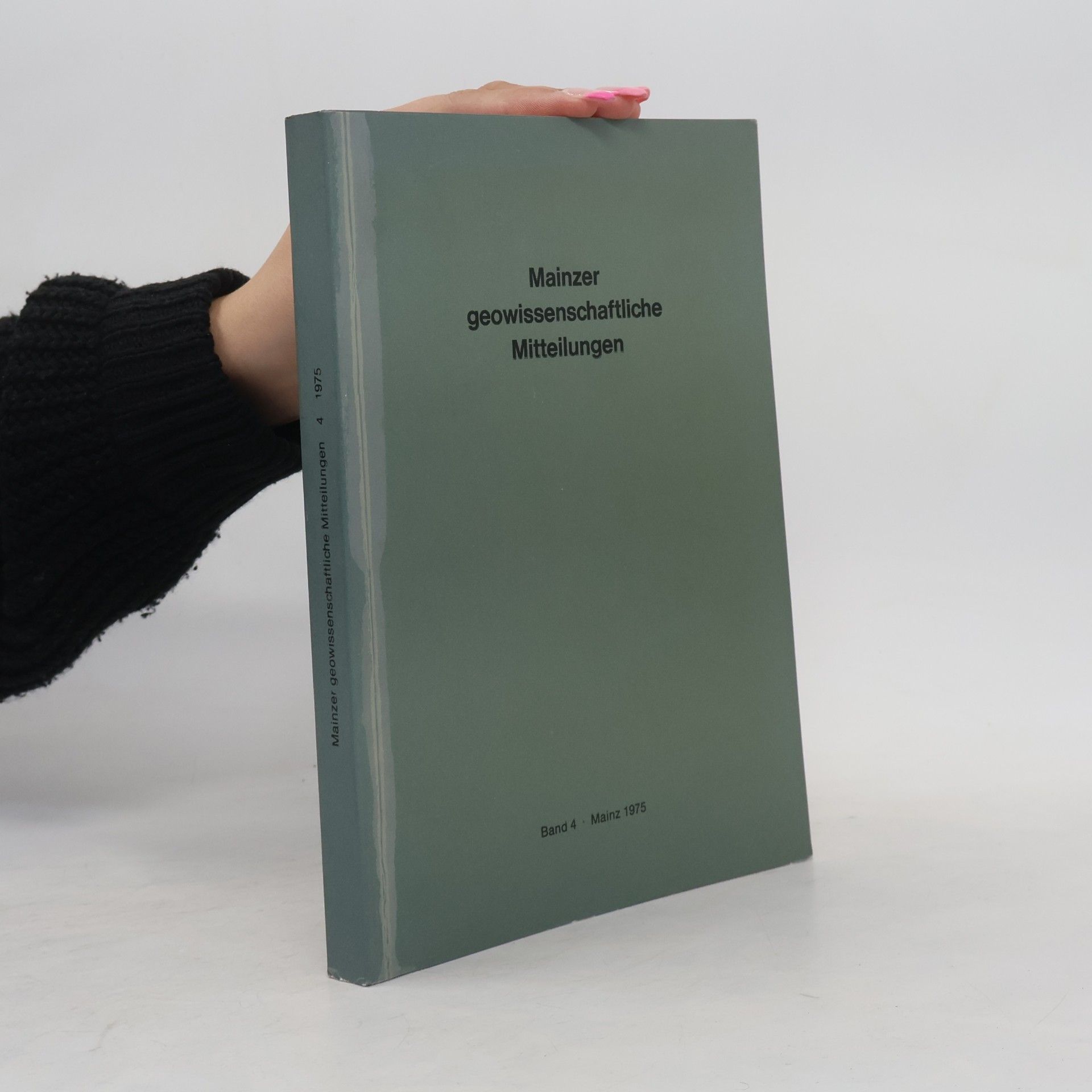 kolektiv Mainzer geowissenschaftliche Mitteilungen Band 4