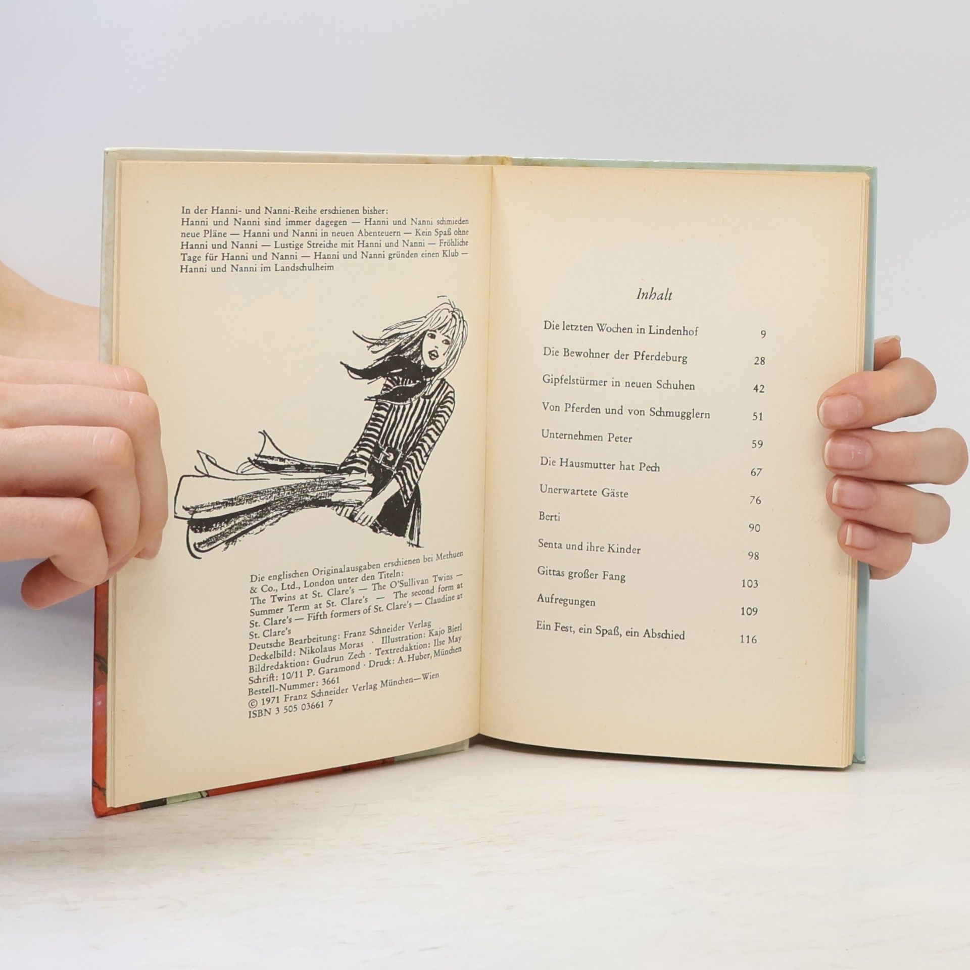Enid Blyton Hanni und Nanni im Landschulheim