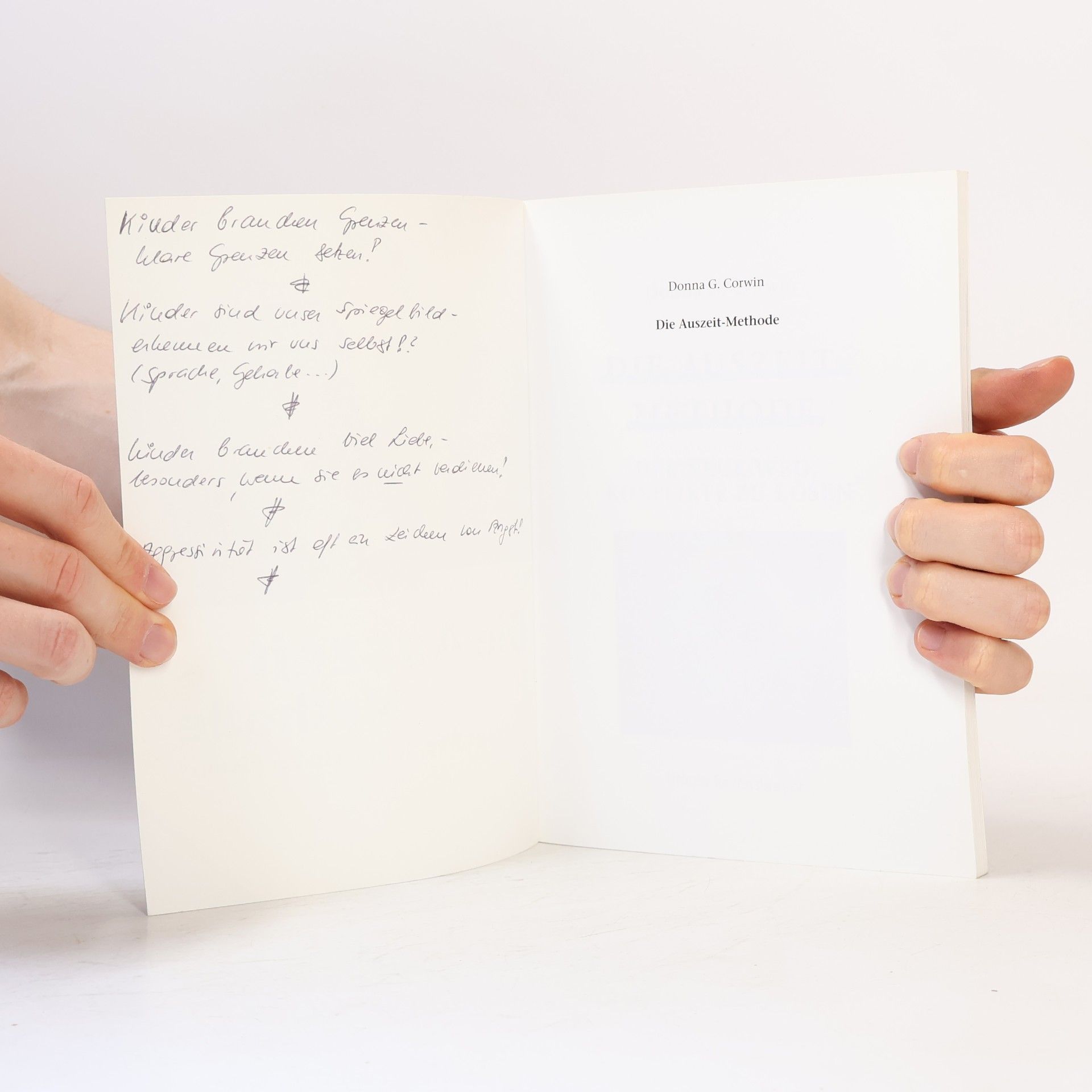 Donna G. Corwin Die Auszeit-Methode