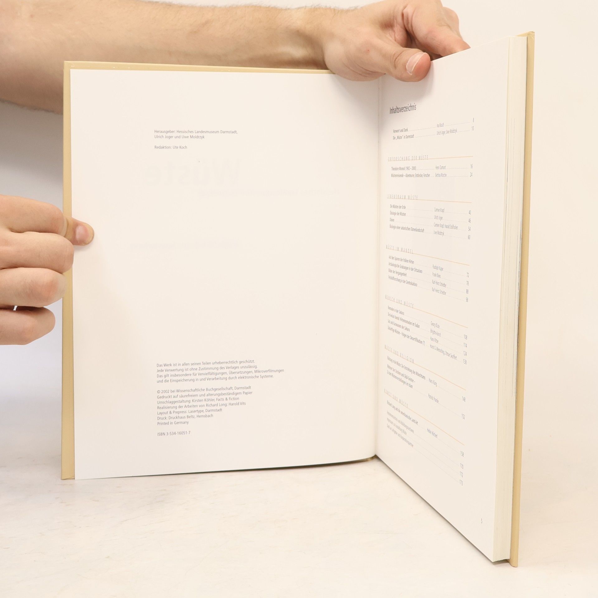 Autores varios Wüste Hessisches Landesmuseum Darmstadt